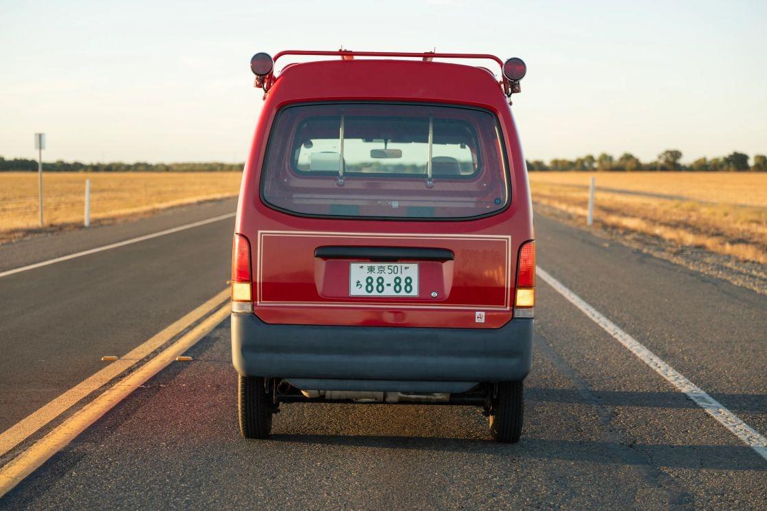 2000 Subaru Sambar Fire Van