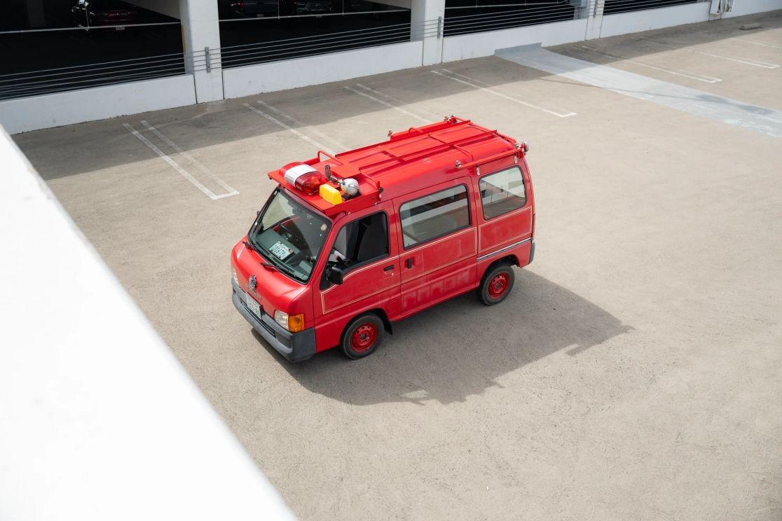 2000 Subaru Sambar Fire Van