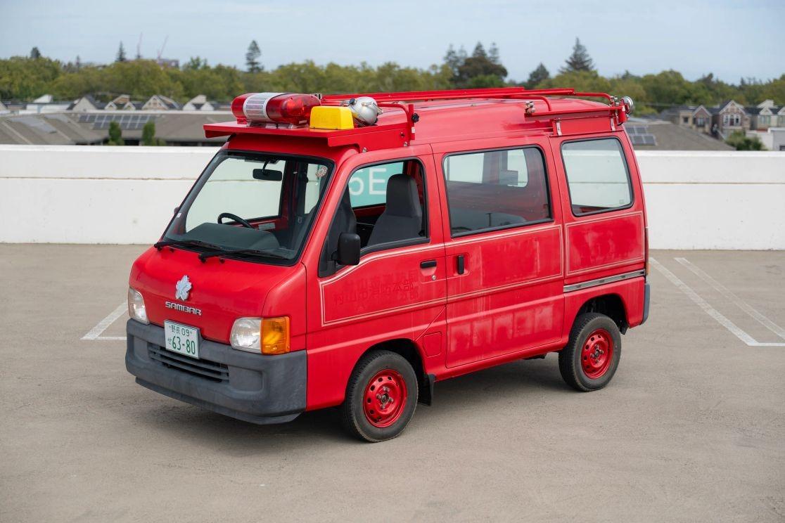 2000 Subaru Sambar Fire Van