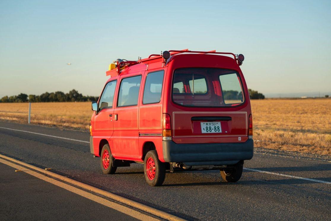2000 Subaru Sambar Fire Van