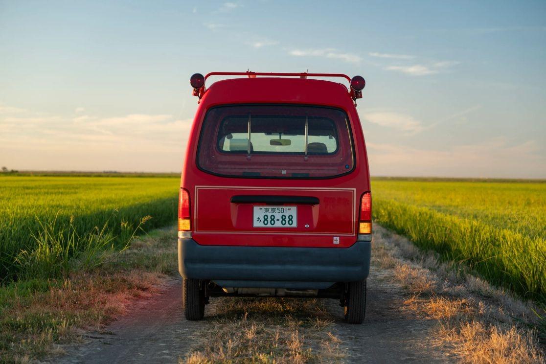 2000 Subaru Sambar Fire Van