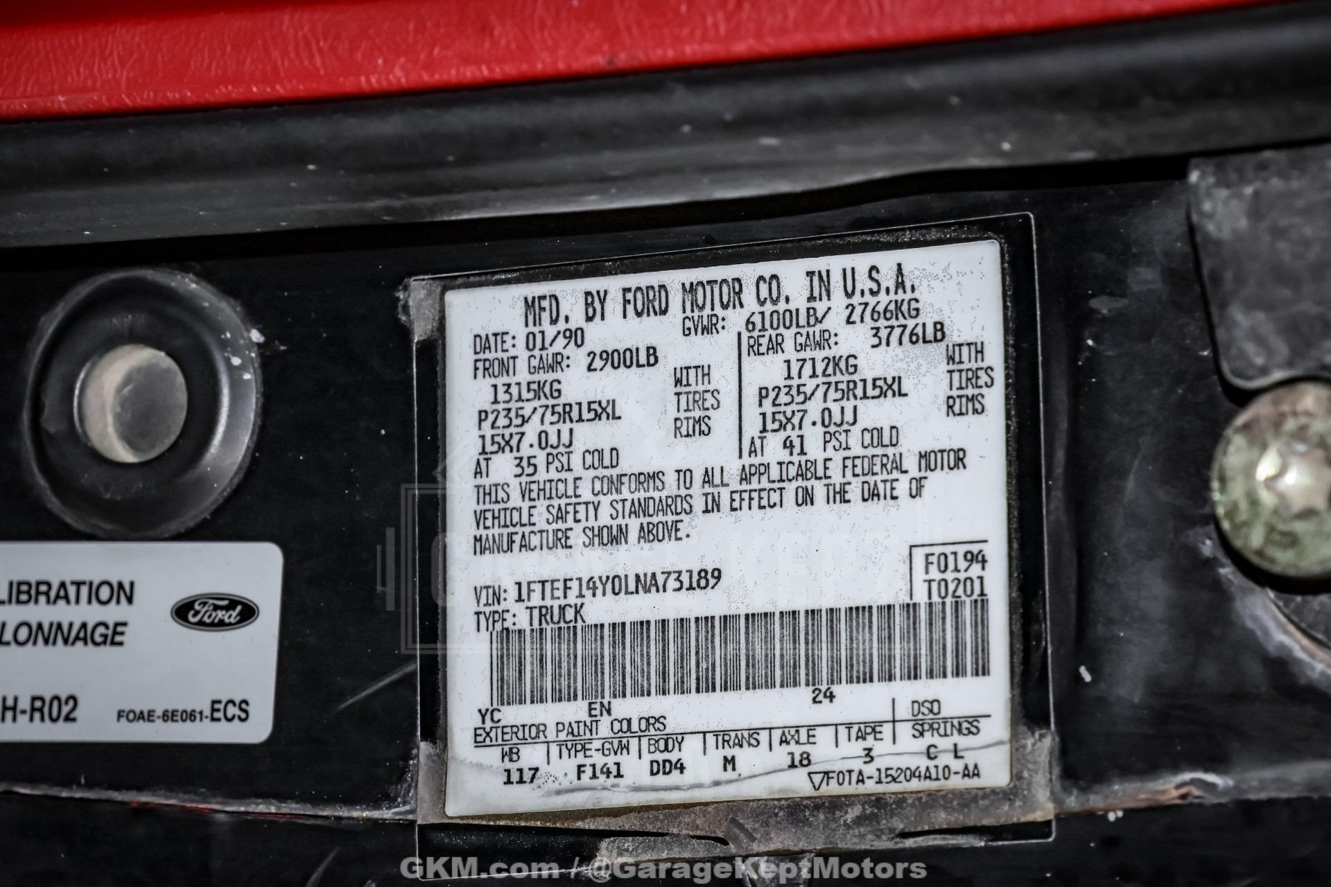 1990 Ford F-150 XLT Lariat