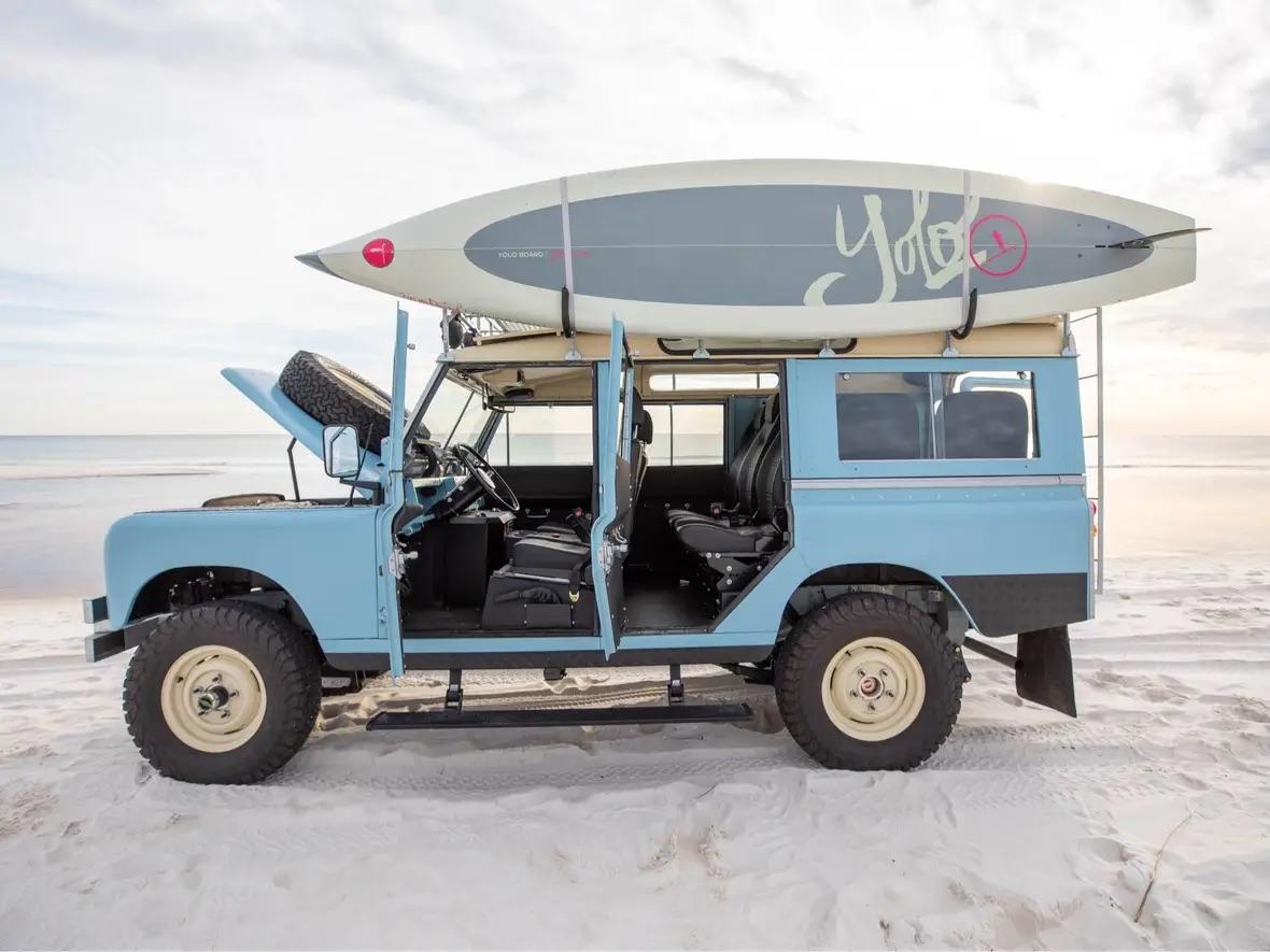 Restored 1962 Land Rover Series IIA 109