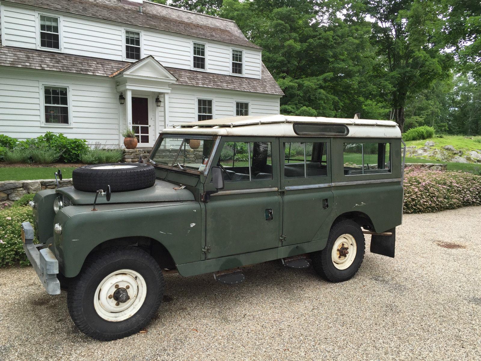 Restored 1962 Land Rover Series IIA 109