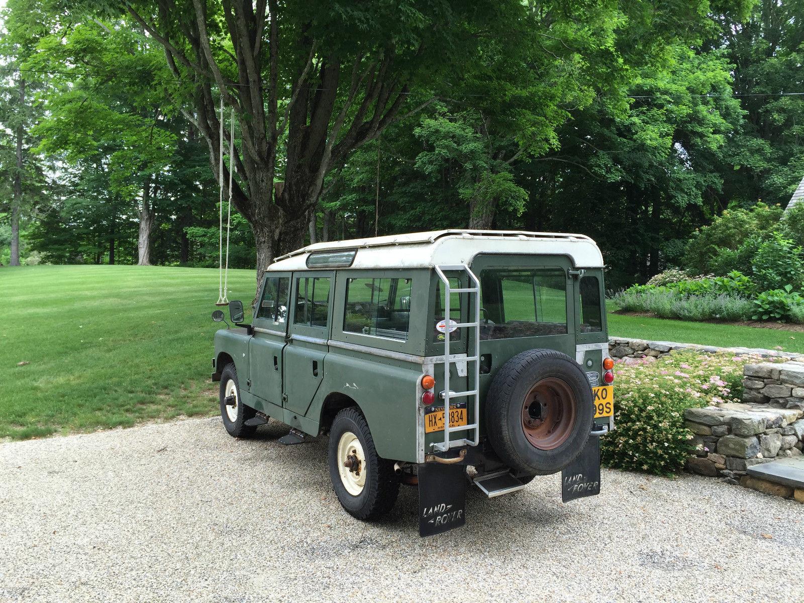 Restored 1962 Land Rover Series IIA 109
