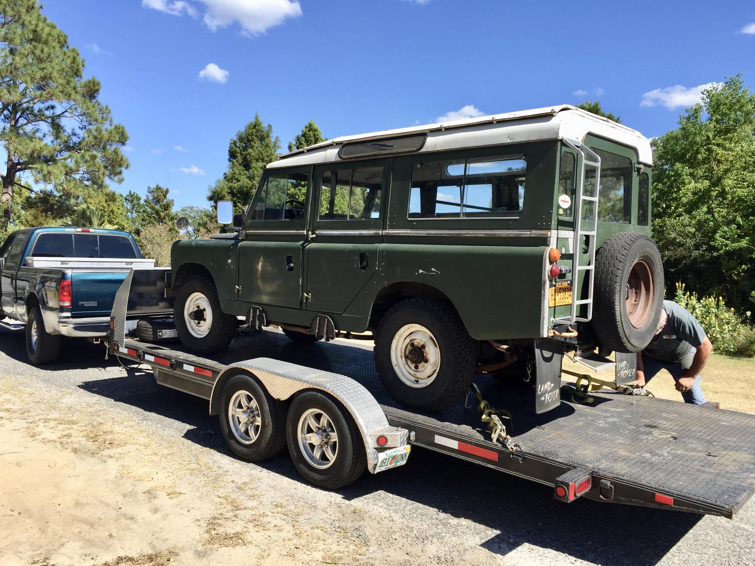 Restored 1962 Land Rover Series IIA 109