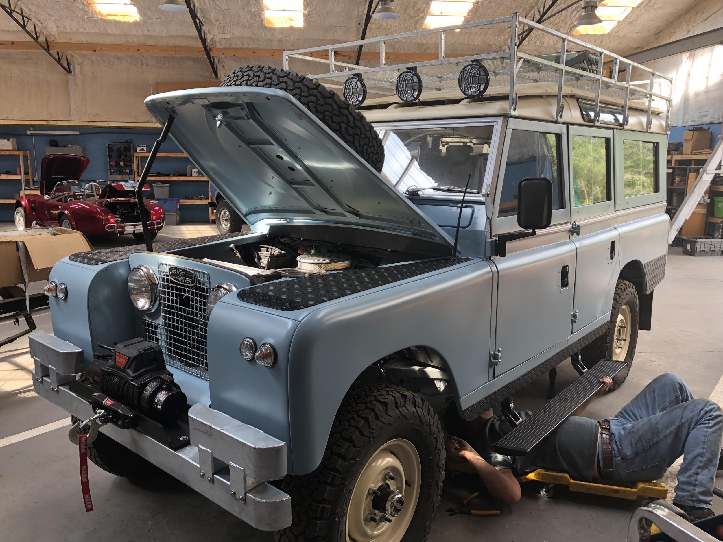 Restored 1962 Land Rover Series IIA 109
