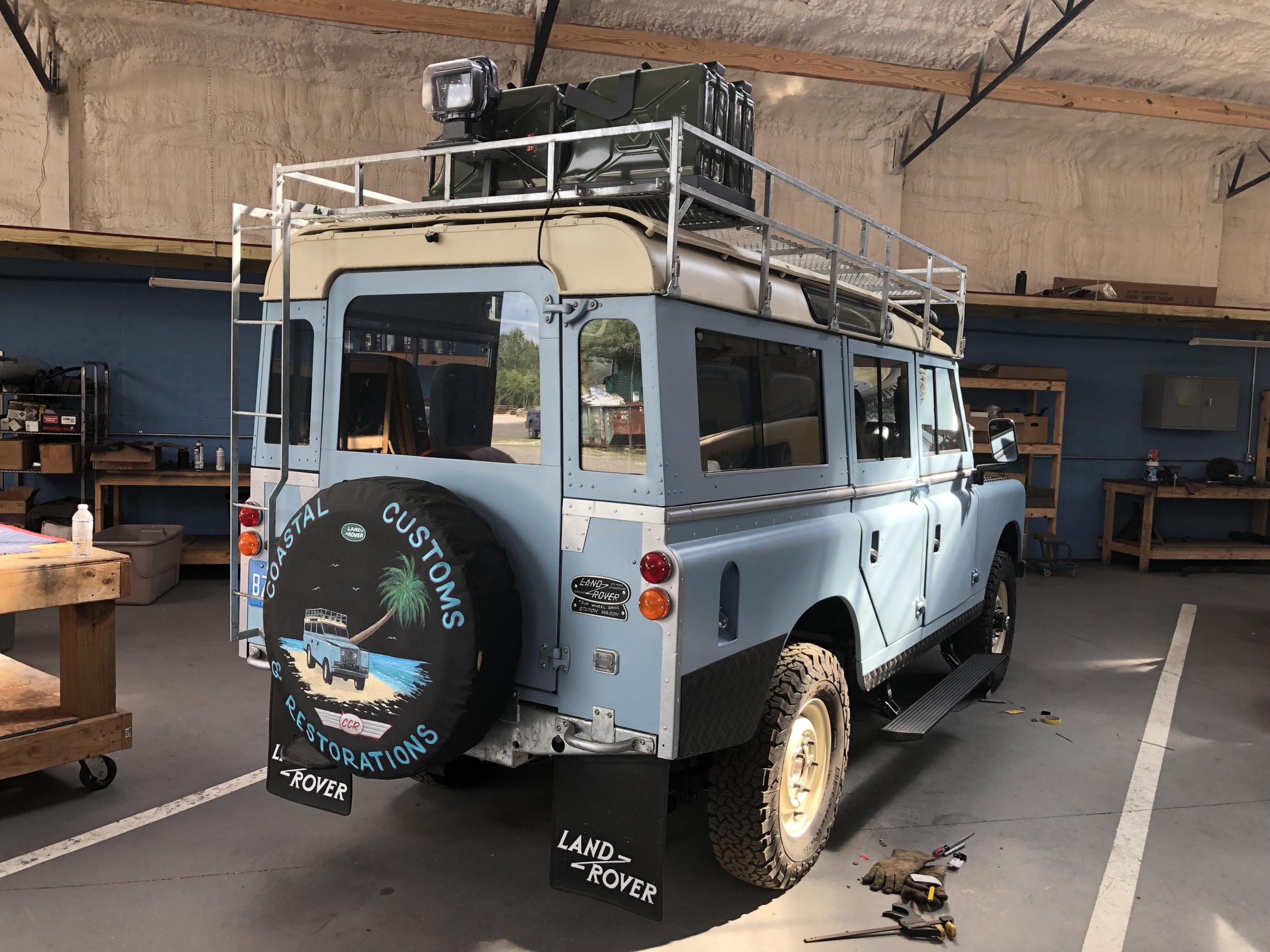 Restored 1962 Land Rover Series IIA 109