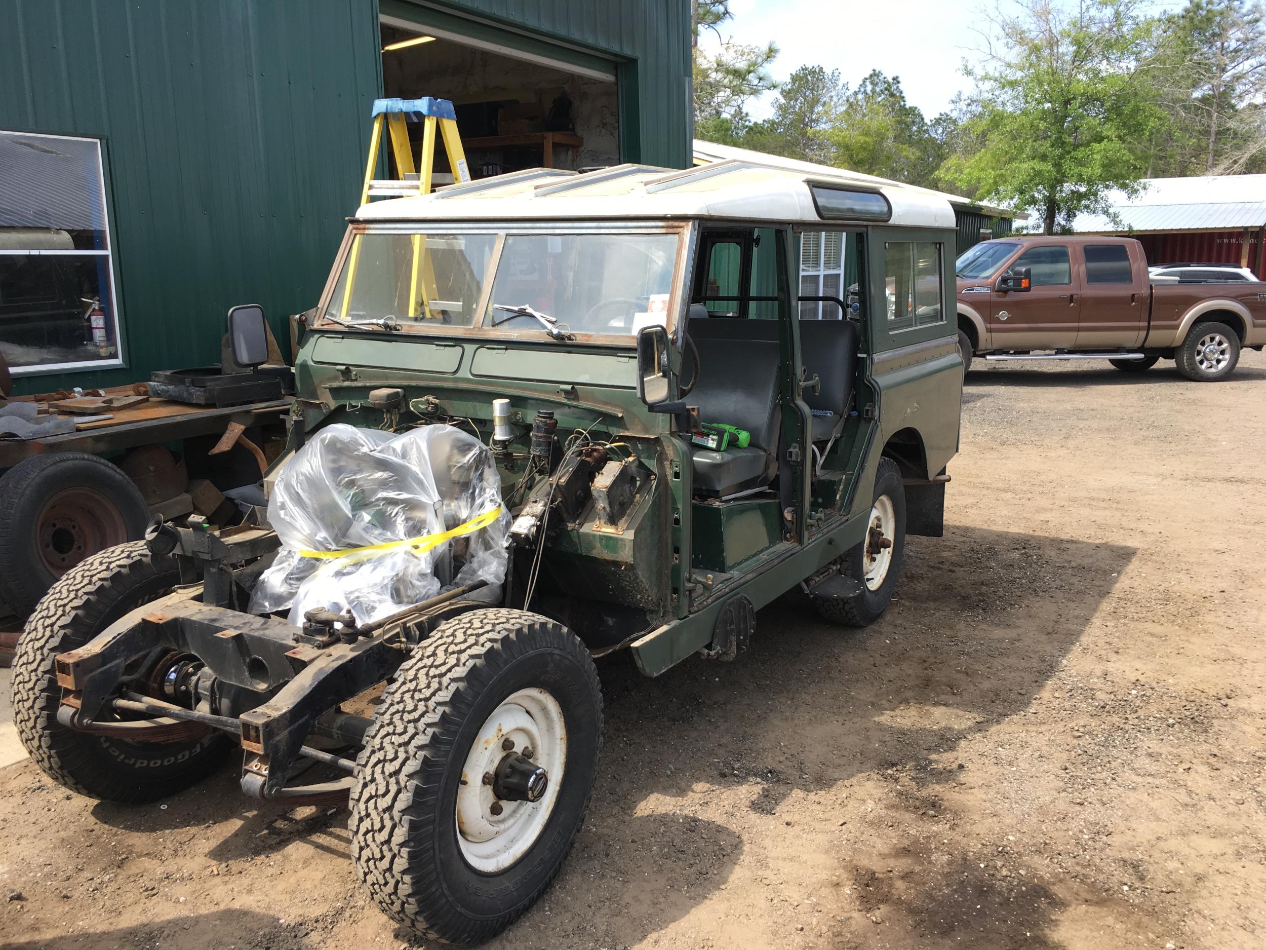 Restored 1962 Land Rover Series IIA 109