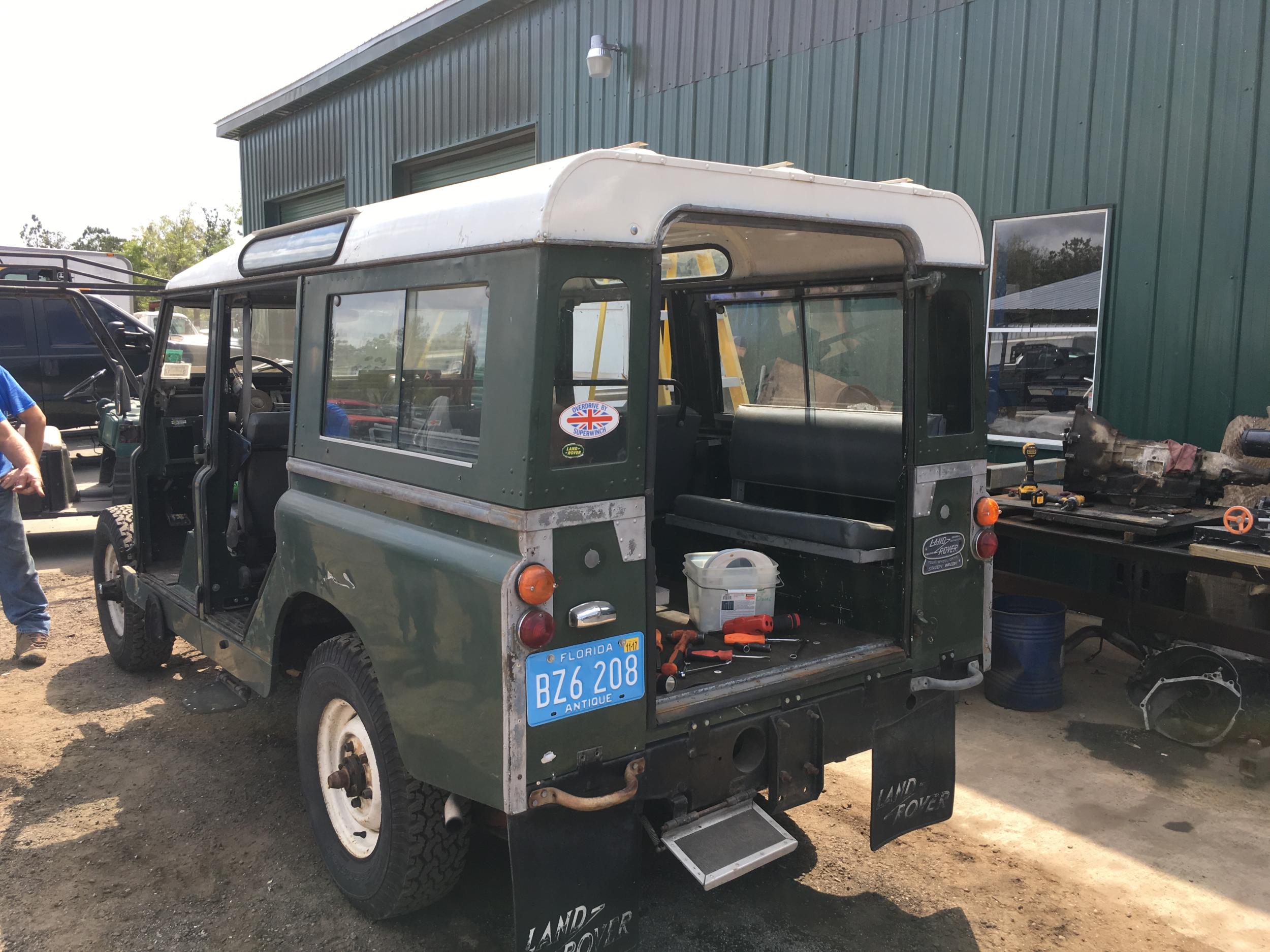 Restored 1962 Land Rover Series IIA 109