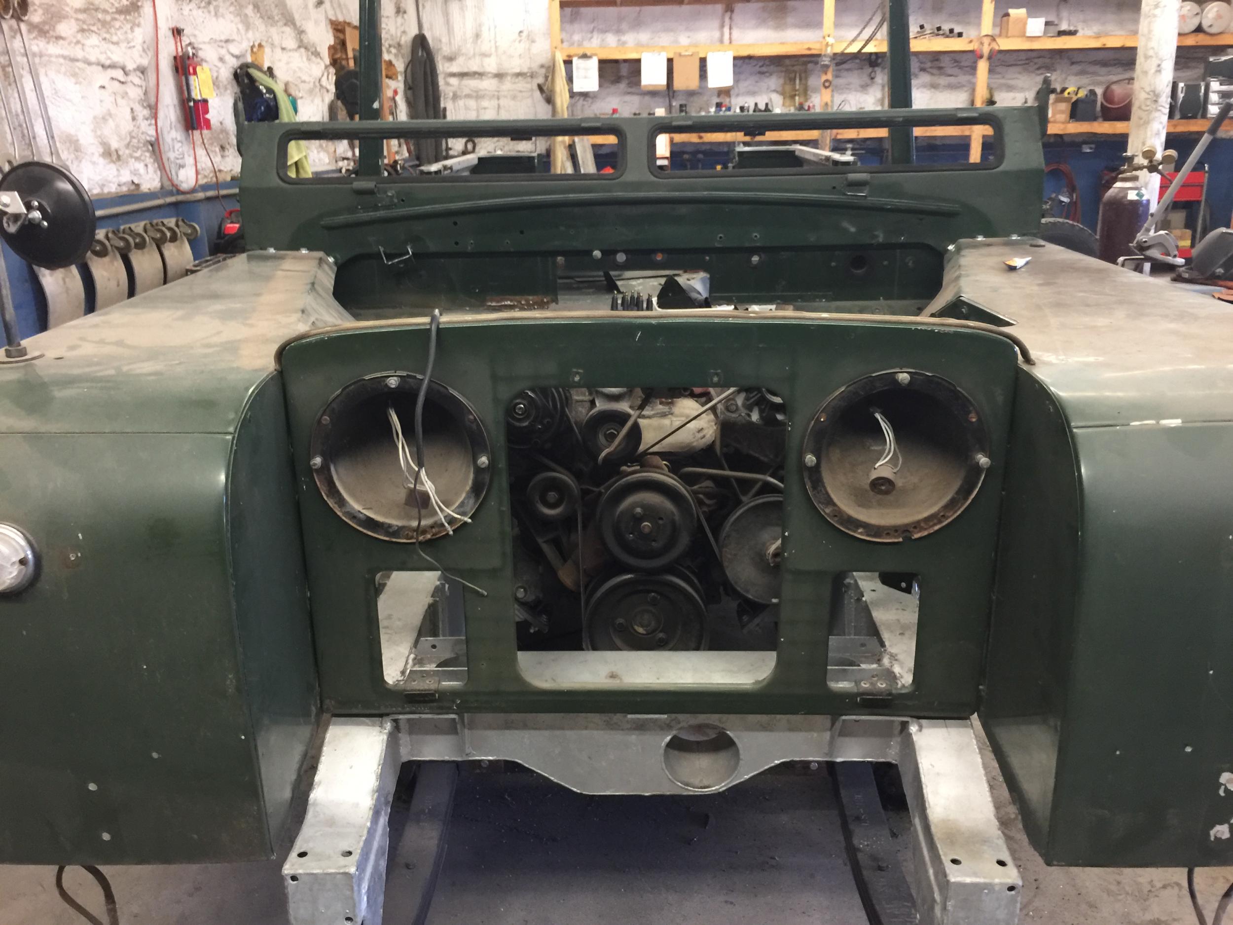 Restored 1962 Land Rover Series IIA 109