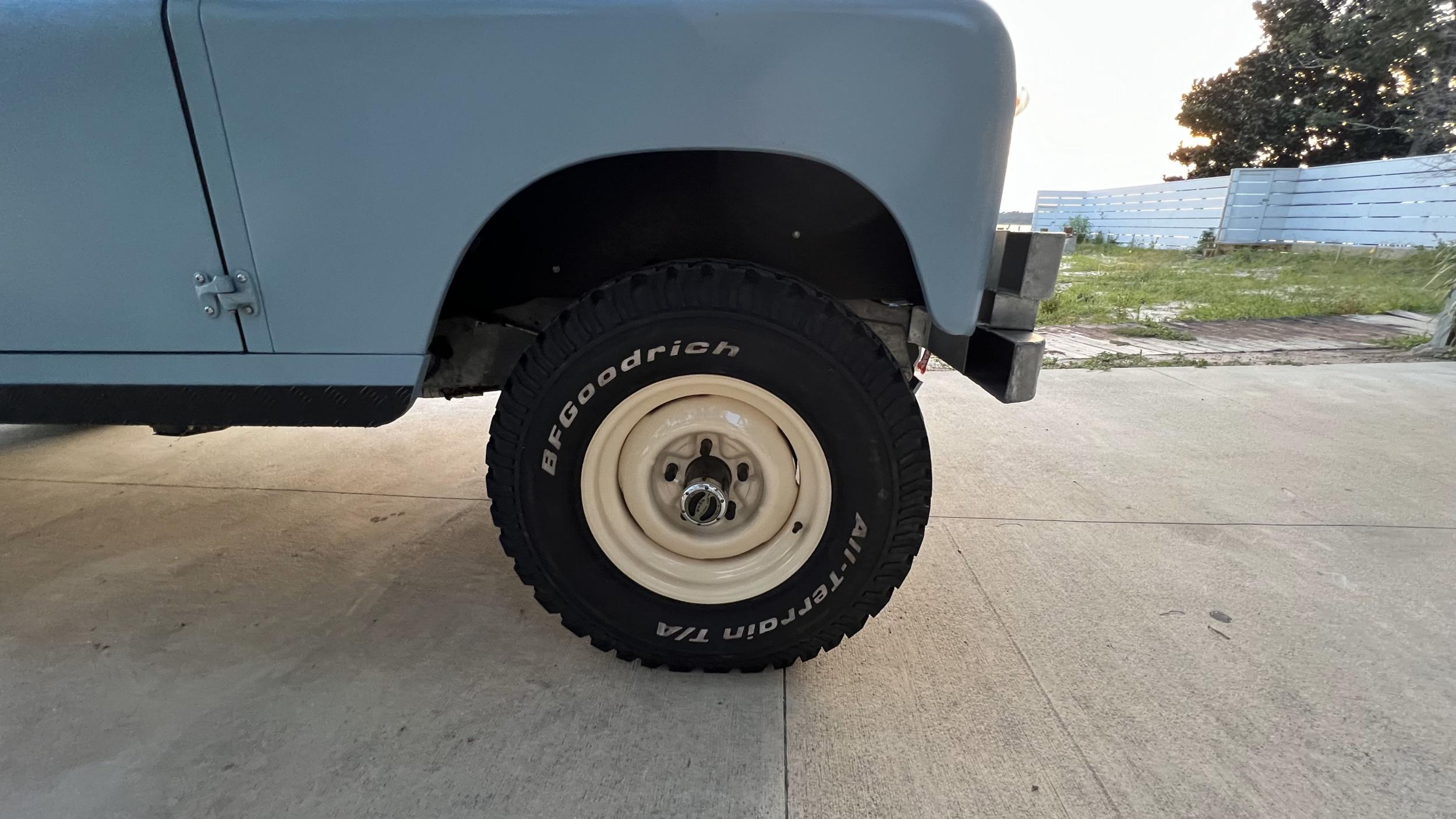 Restored 1962 Land Rover Series IIA 109