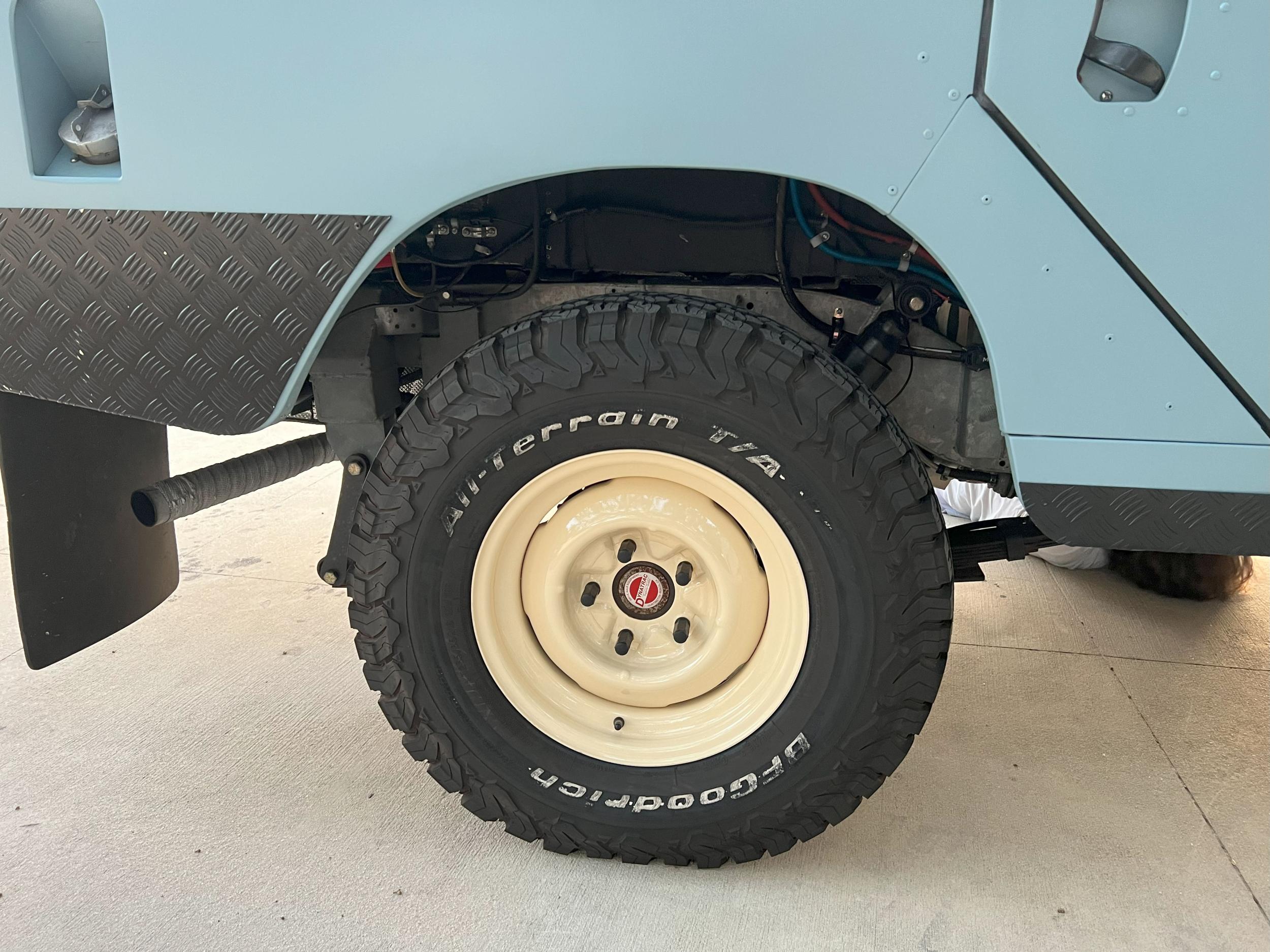 Restored 1962 Land Rover Series IIA 109