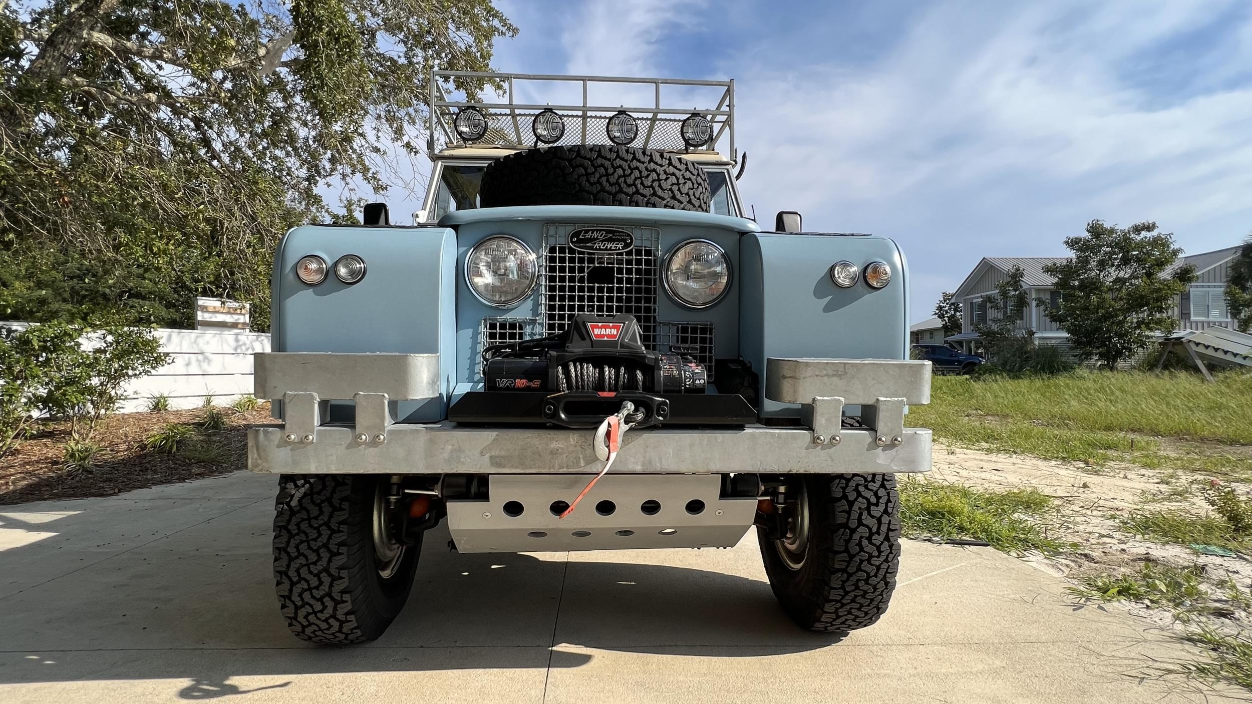Restored 1962 Land Rover Series IIA 109