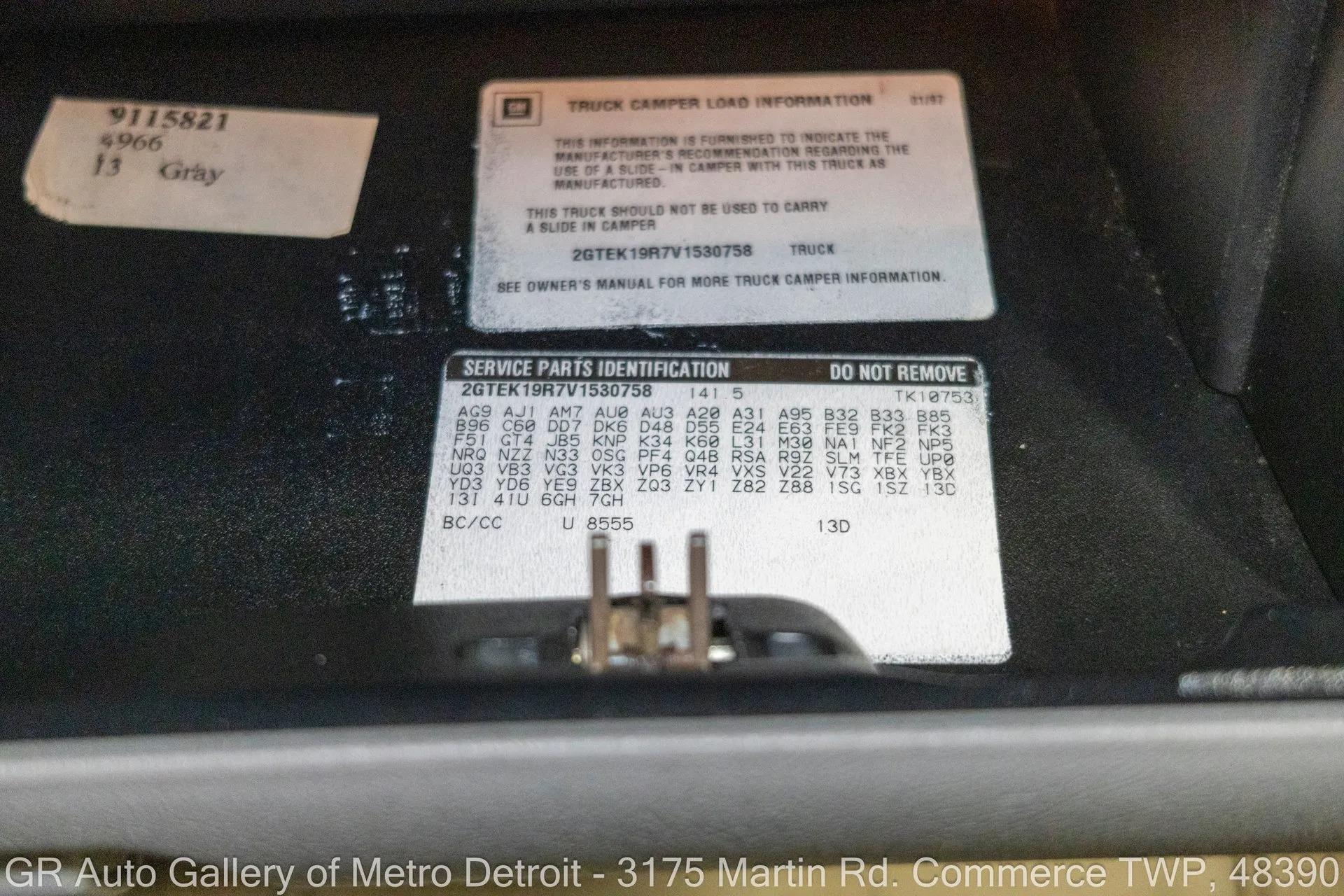 1997 GMC Sierra 1500 SLE