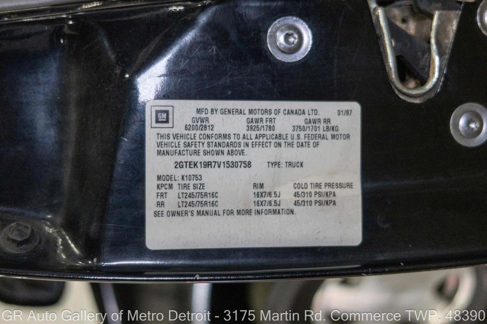 1997 GMC Sierra 1500 SLE