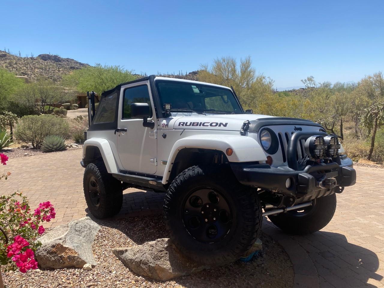 24k-Mile 2013 Jeep Wrangler Rubicon - 2