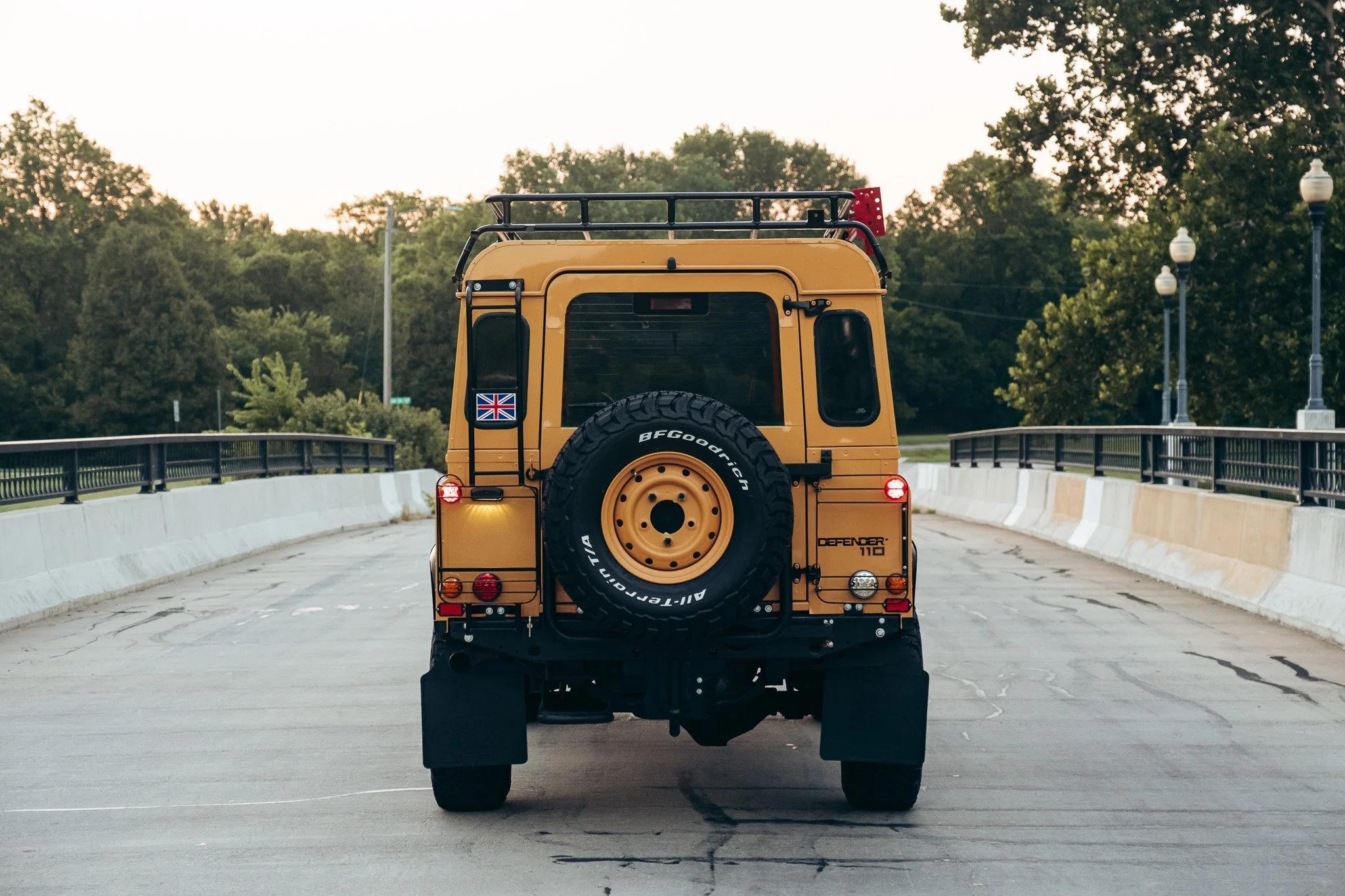 Restored 2000 Land Rover Defender 110
