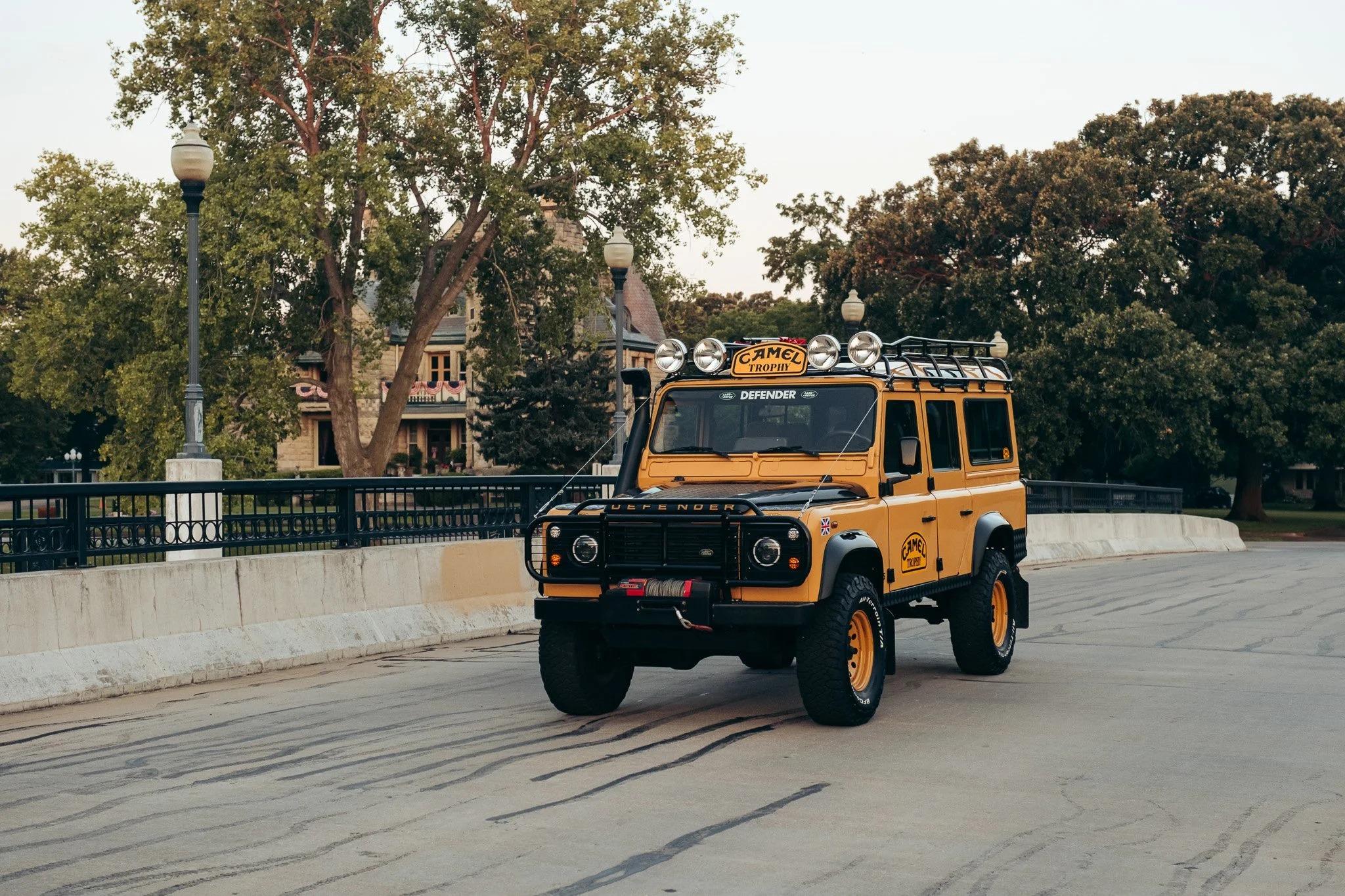 Restored 2000 Land Rover Defender 110