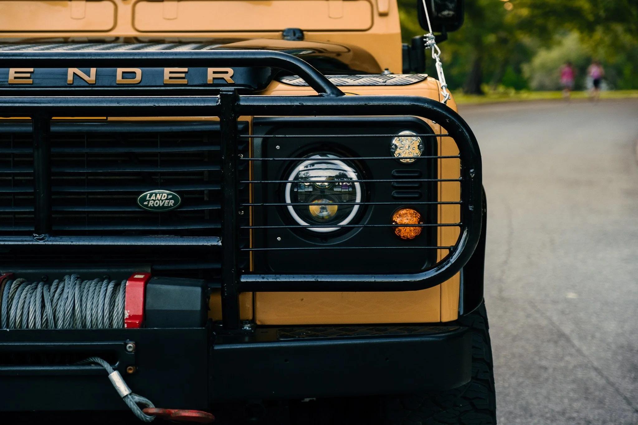 Restored 2000 Land Rover Defender 110
