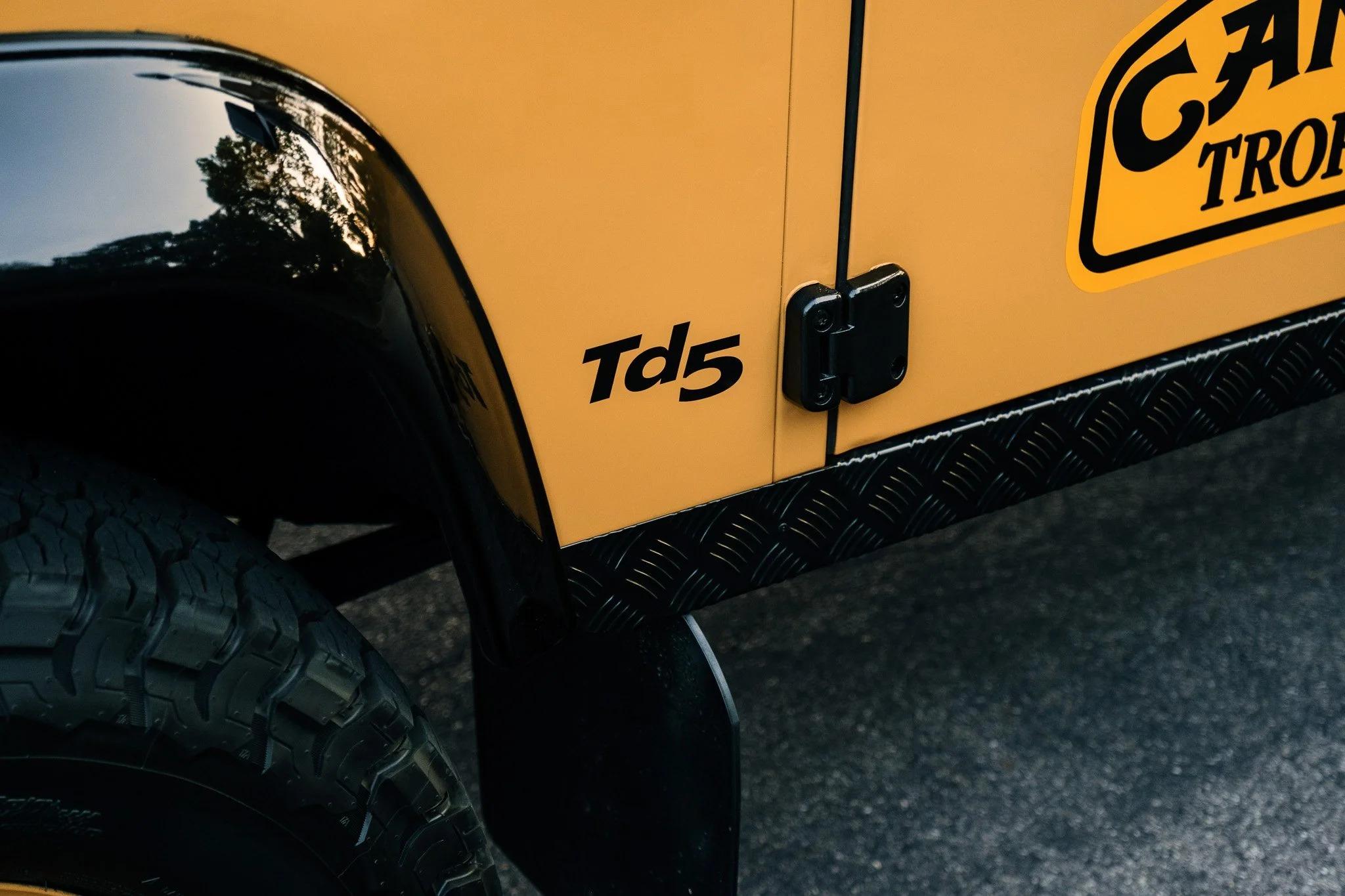 Restored 2000 Land Rover Defender 110
