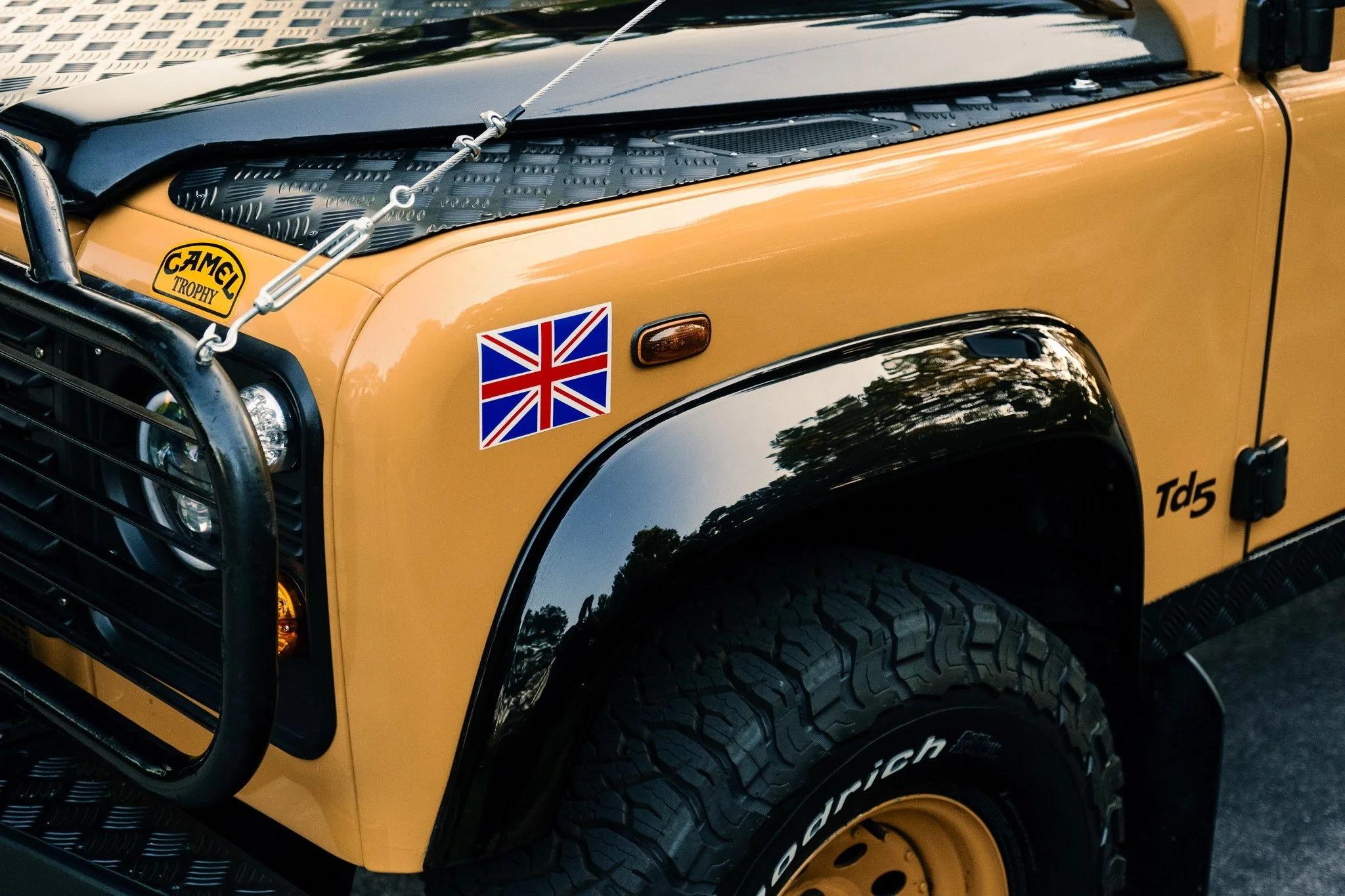 Restored 2000 Land Rover Defender 110