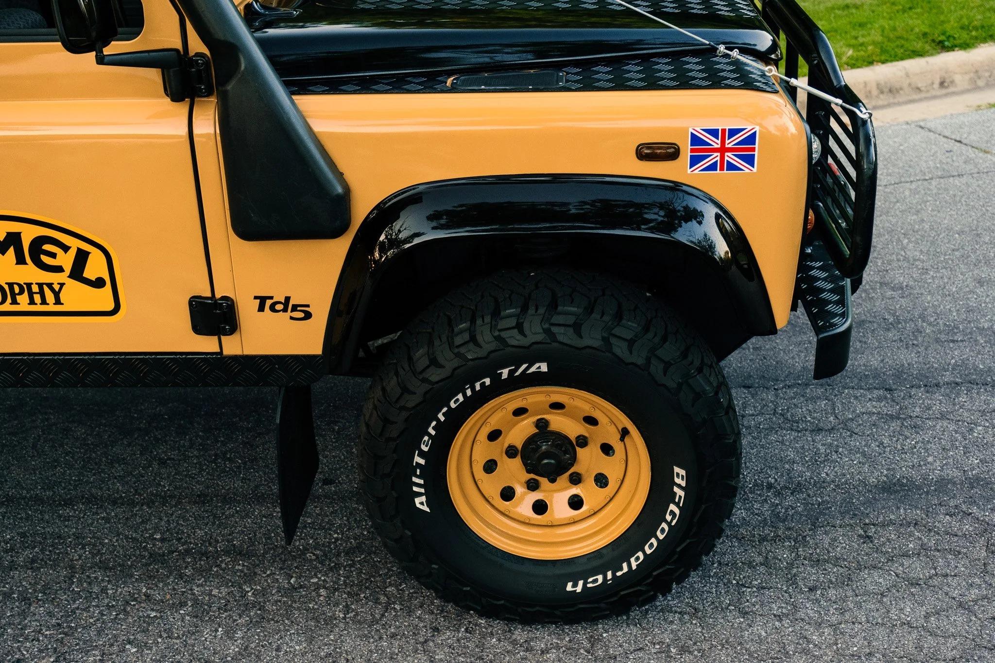 Restored 2000 Land Rover Defender 110