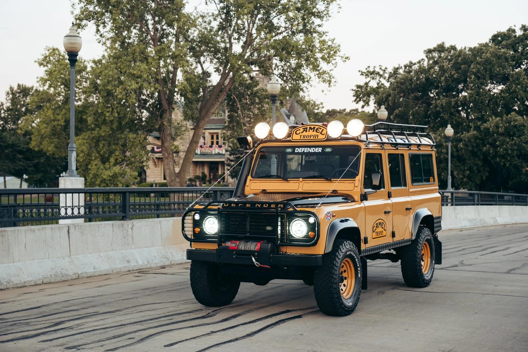 Restored 2000 Land Rover Defender 110
