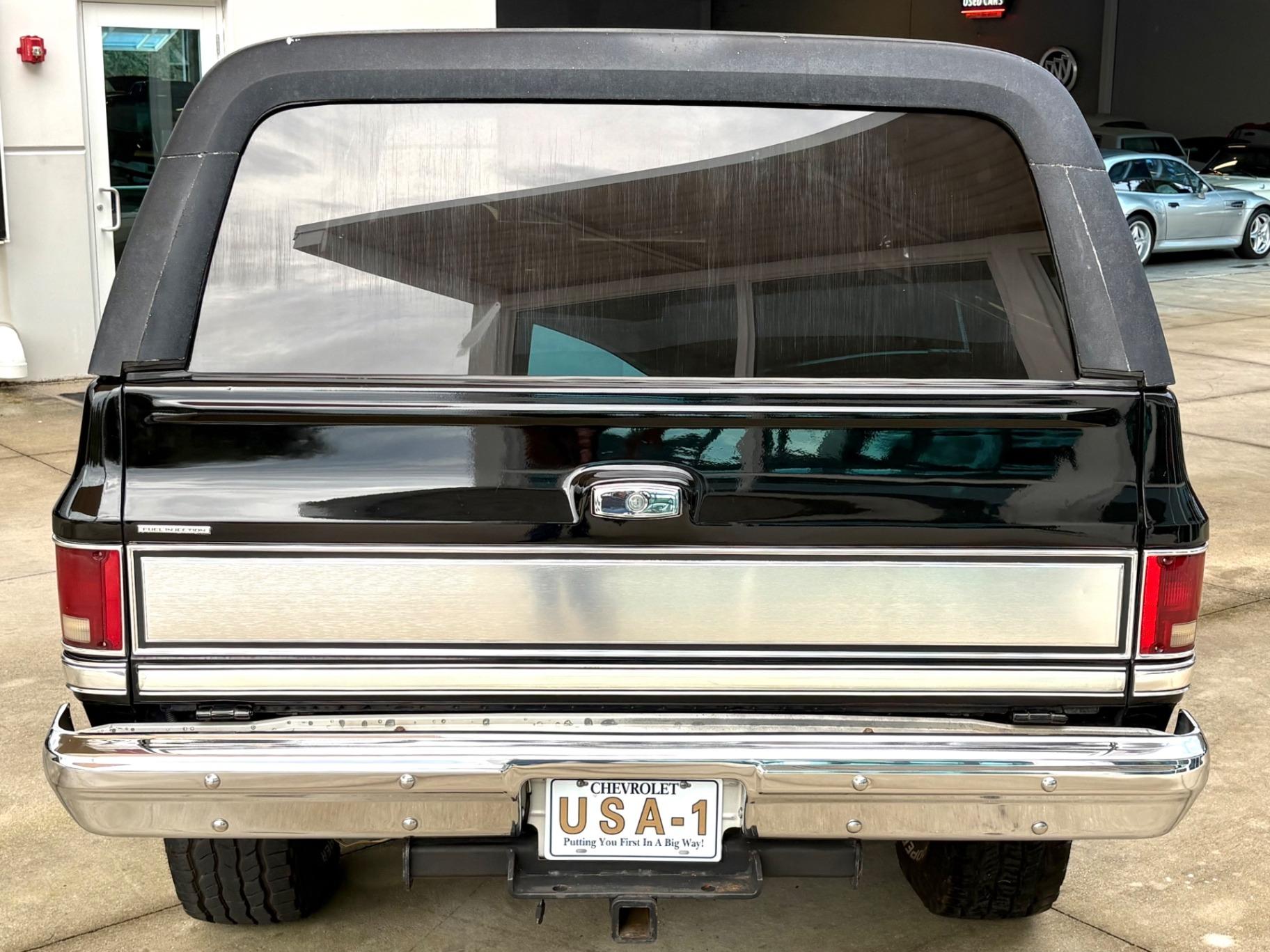 1987 Chevrolet K5 Blazer Silverado