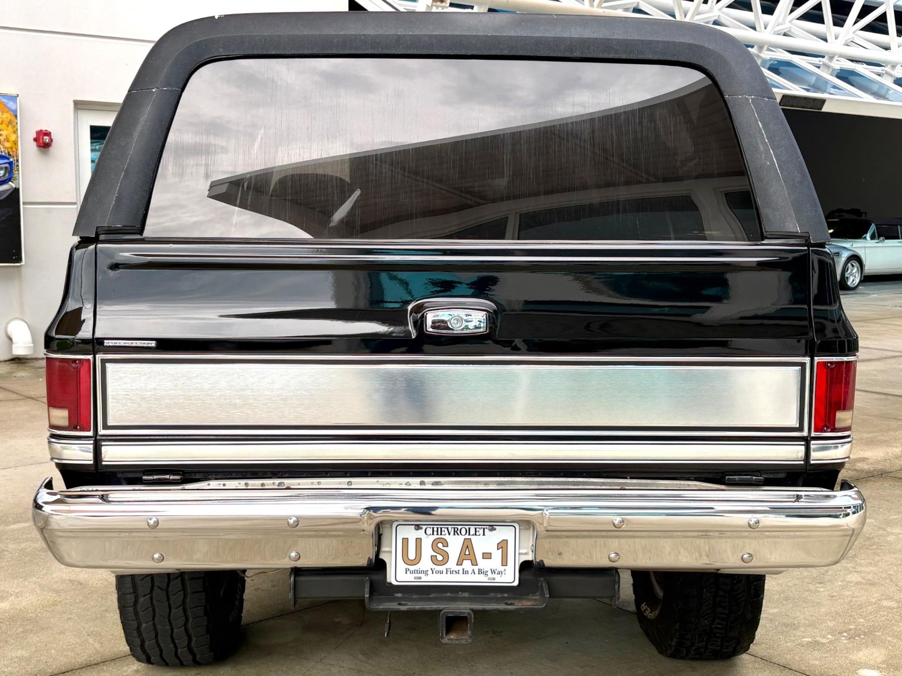 1987 Chevrolet K5 Blazer Silverado