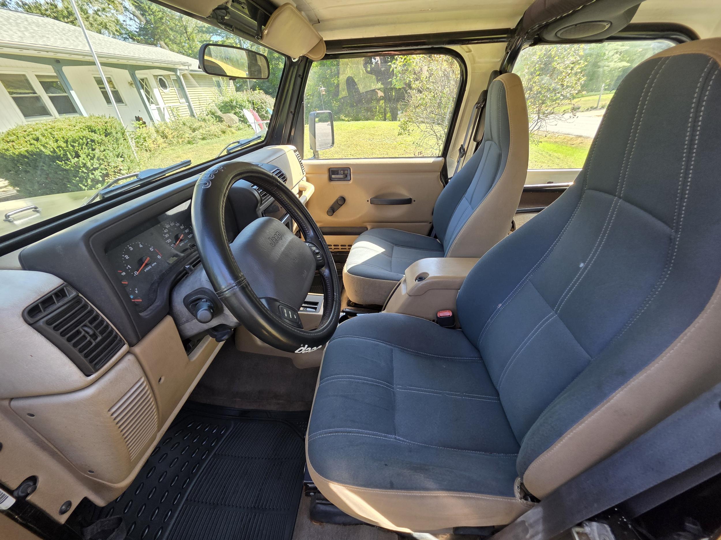 Restored 2002 Jeep Wrangler Sahara