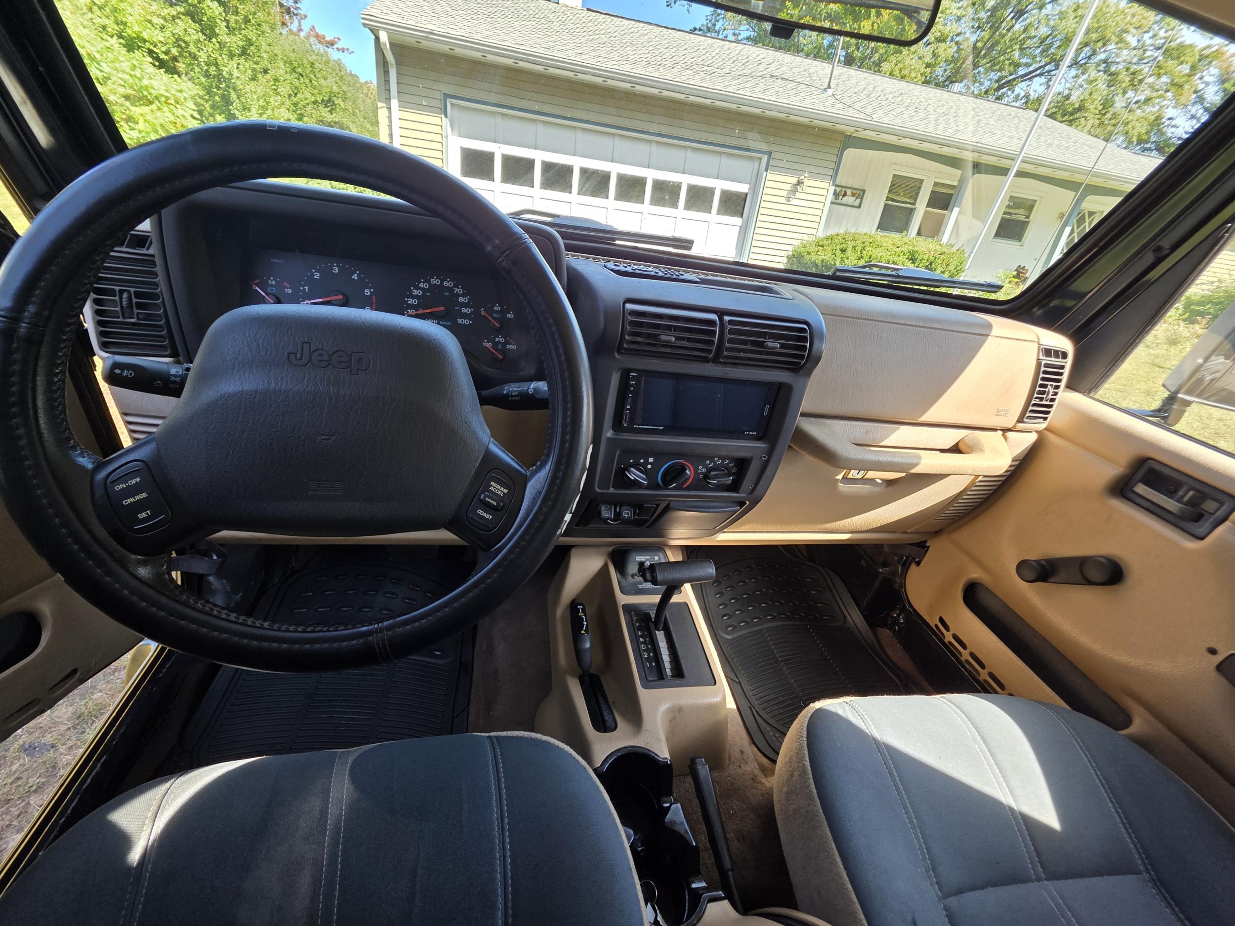 Restored 2002 Jeep Wrangler Sahara