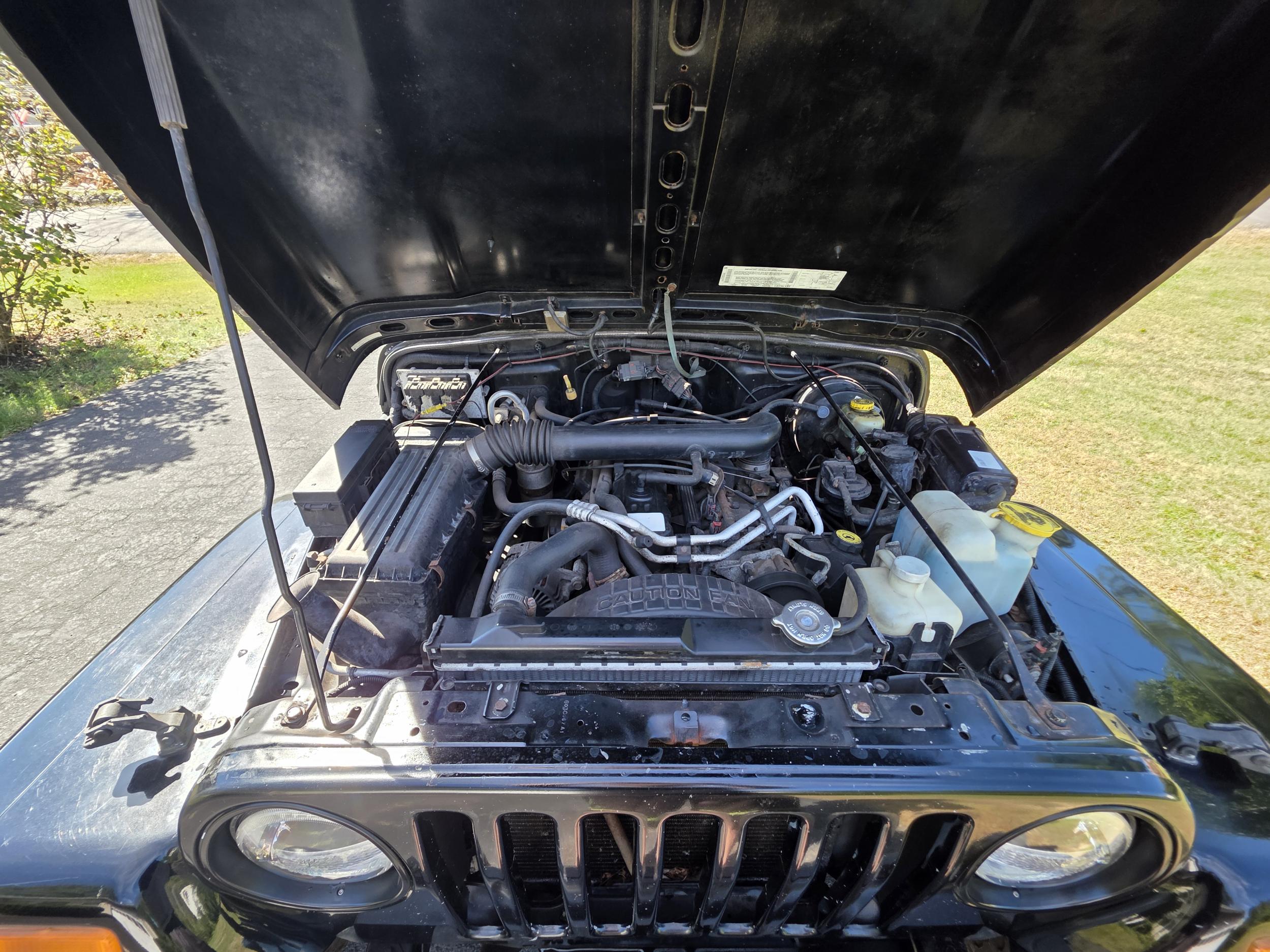 Restored 2002 Jeep Wrangler Sahara