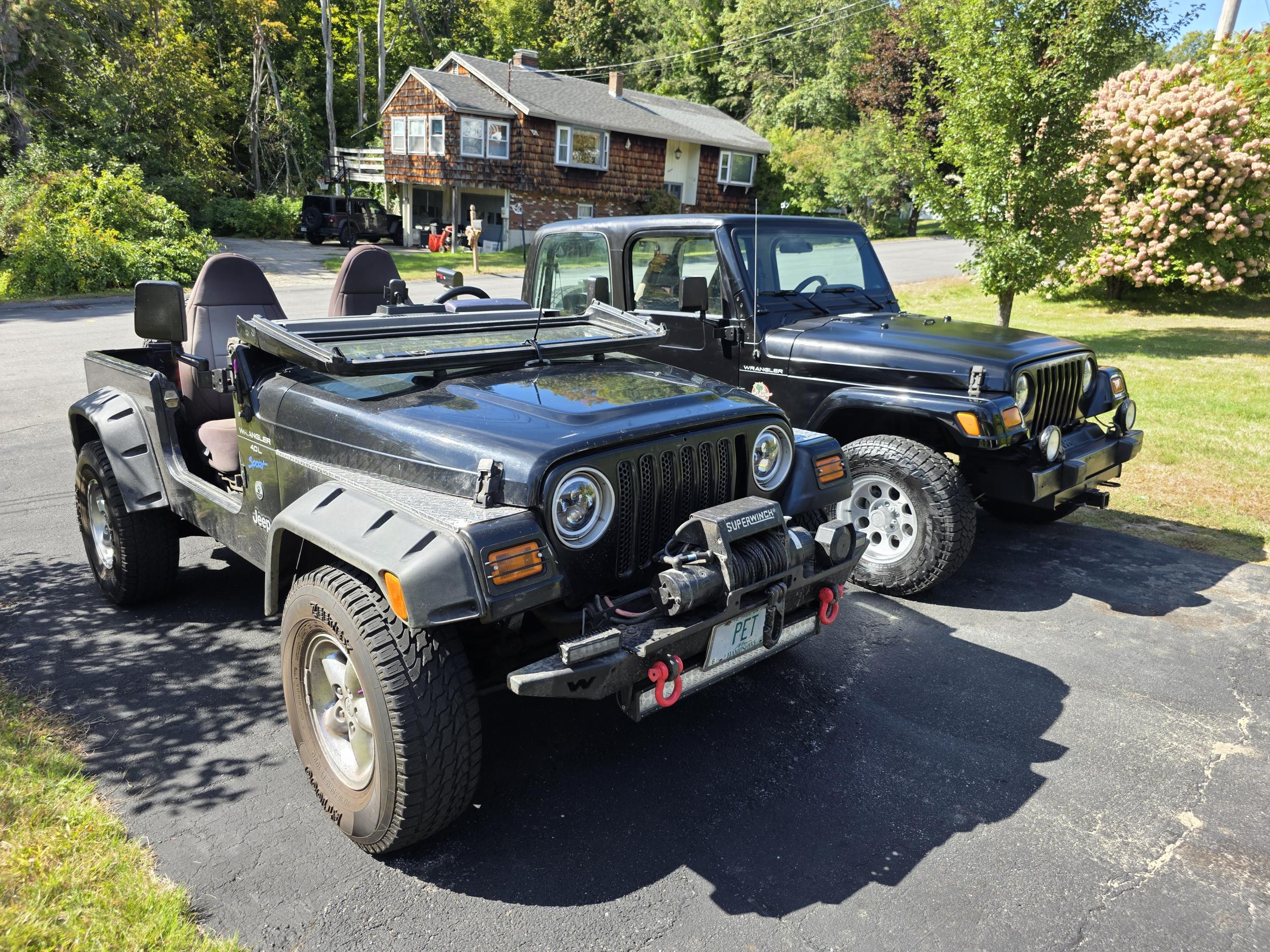 Restored 2002 Jeep Wrangler Sahara