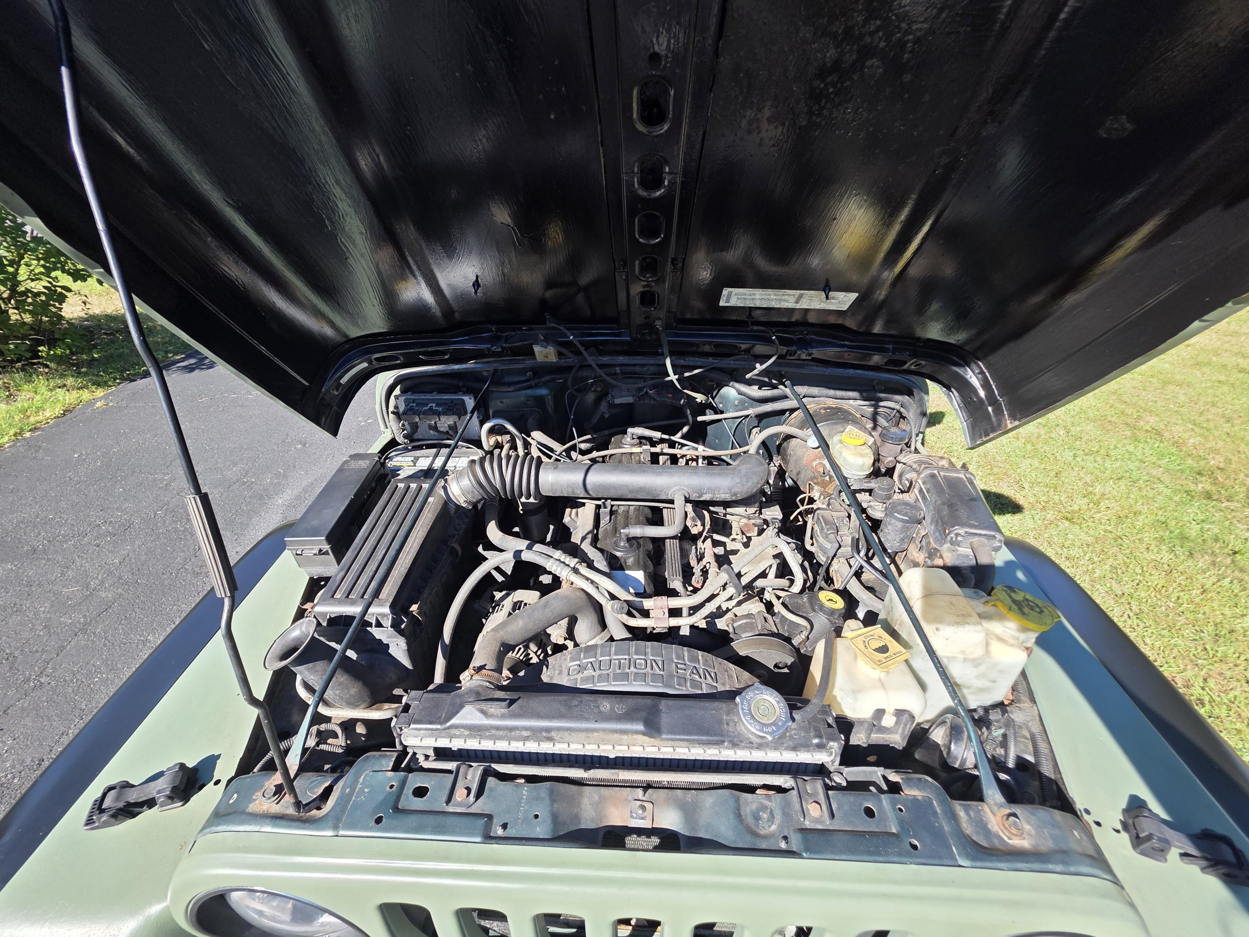 Restored 2001 Jeep Wrangler Sahara