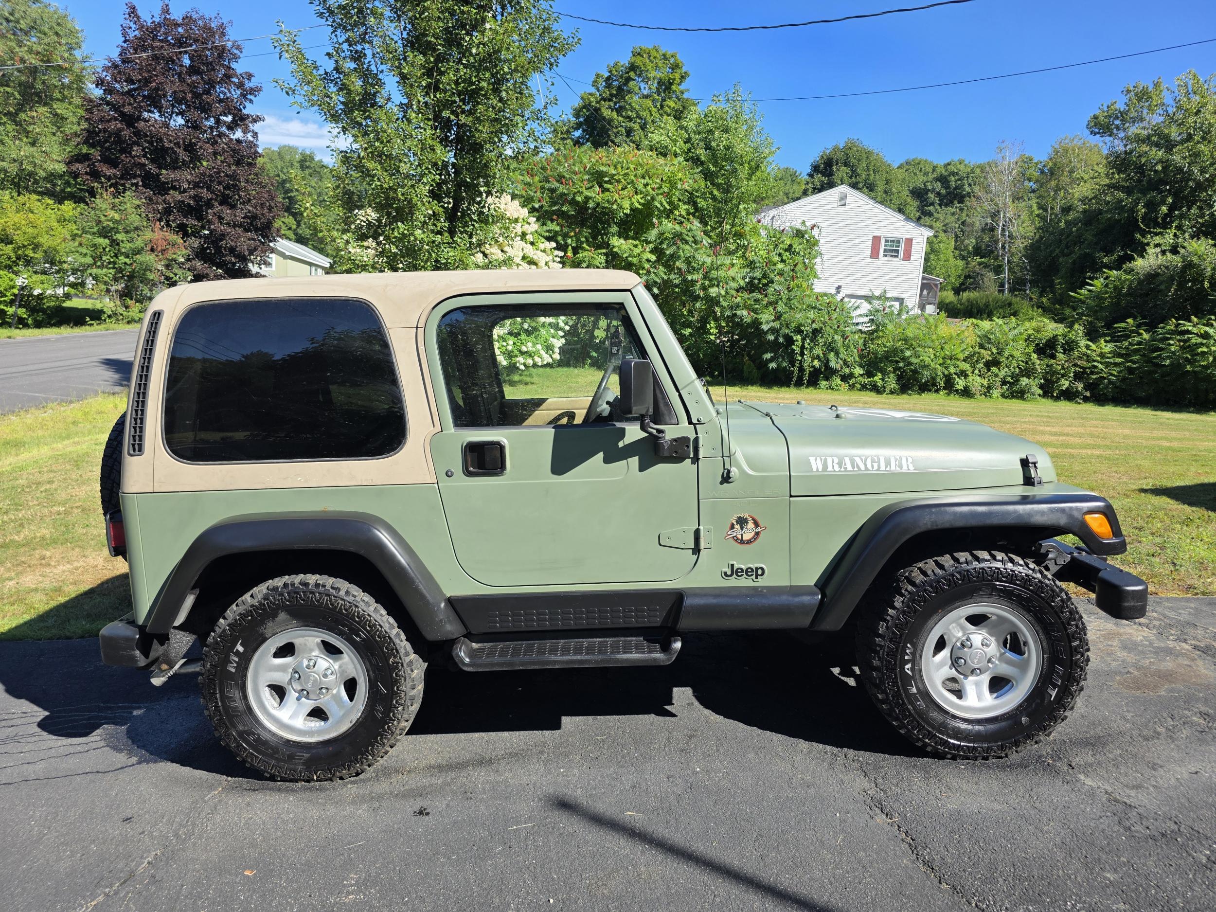 Restored 2001 Jeep Wrangler Sahara - 2