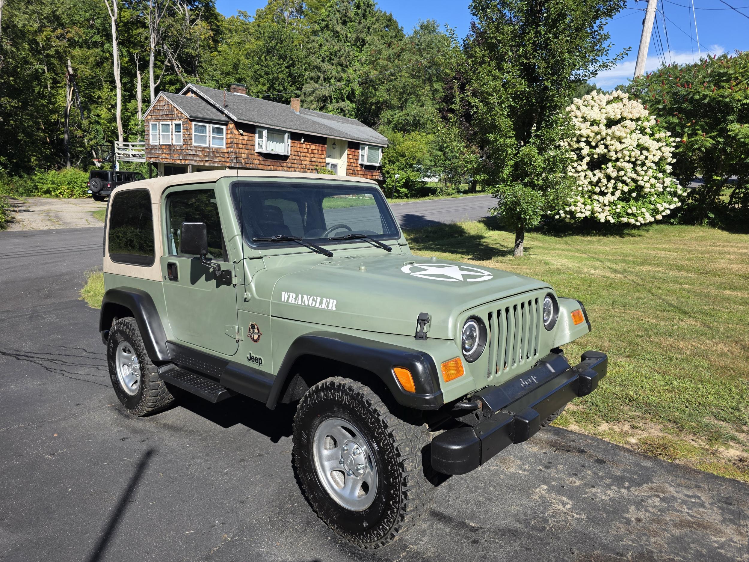 Restored 2001 Jeep Wrangler Sahara