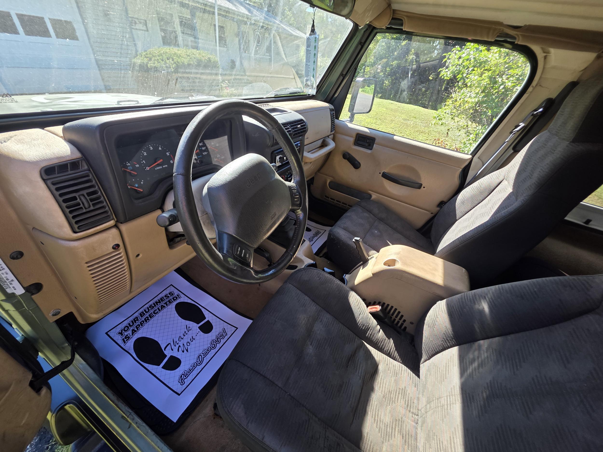 Restored 2001 Jeep Wrangler Sahara