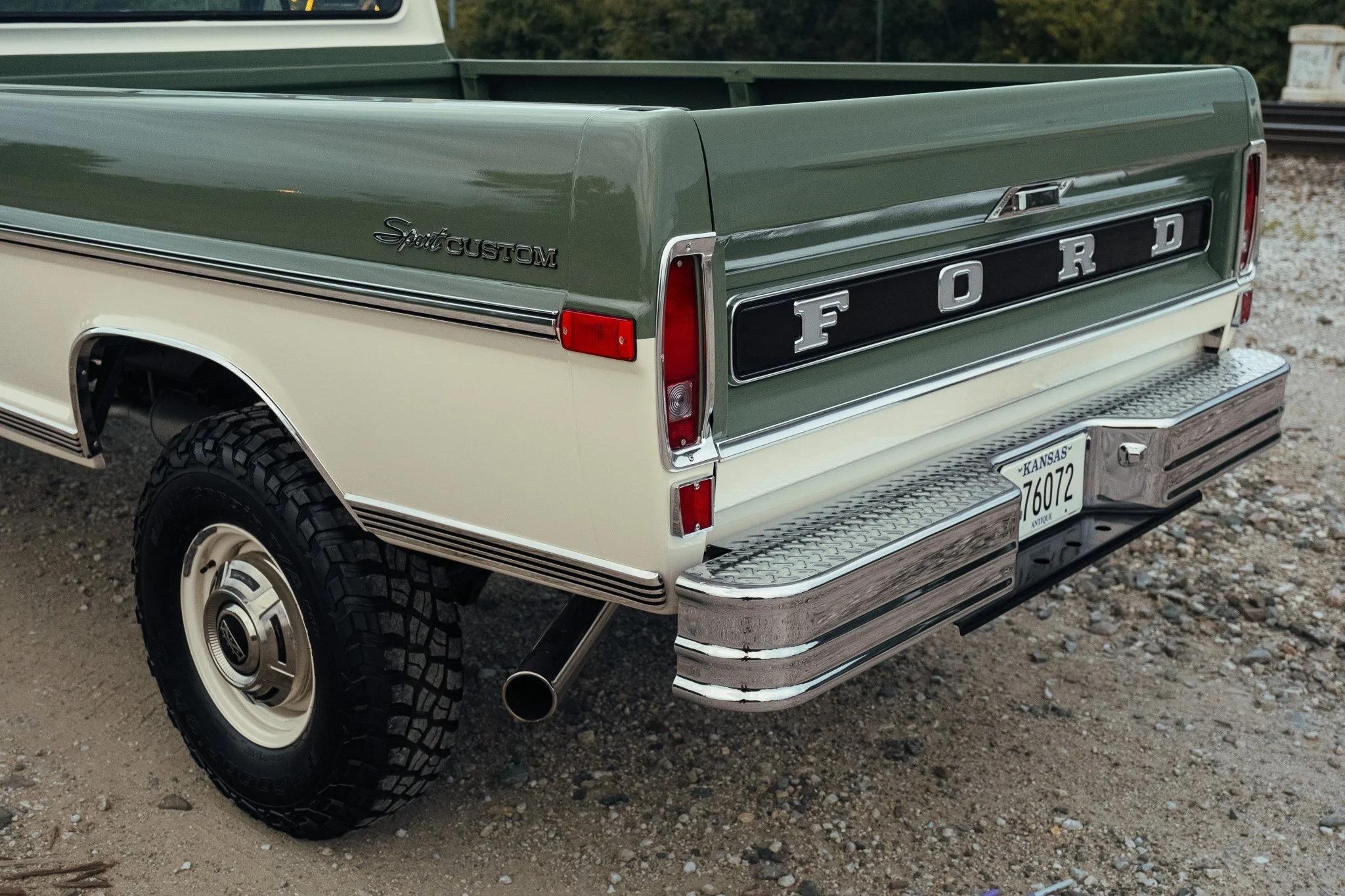 Refurbished 1972 Ford F-250 Highboy