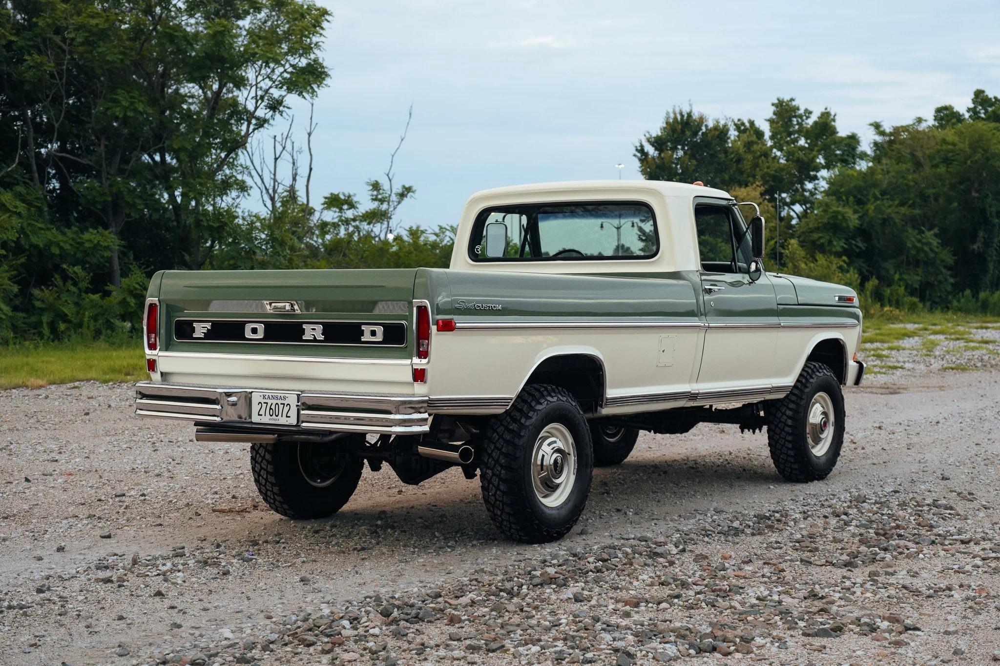 Refurbished 1972 Ford F-250 Highboy