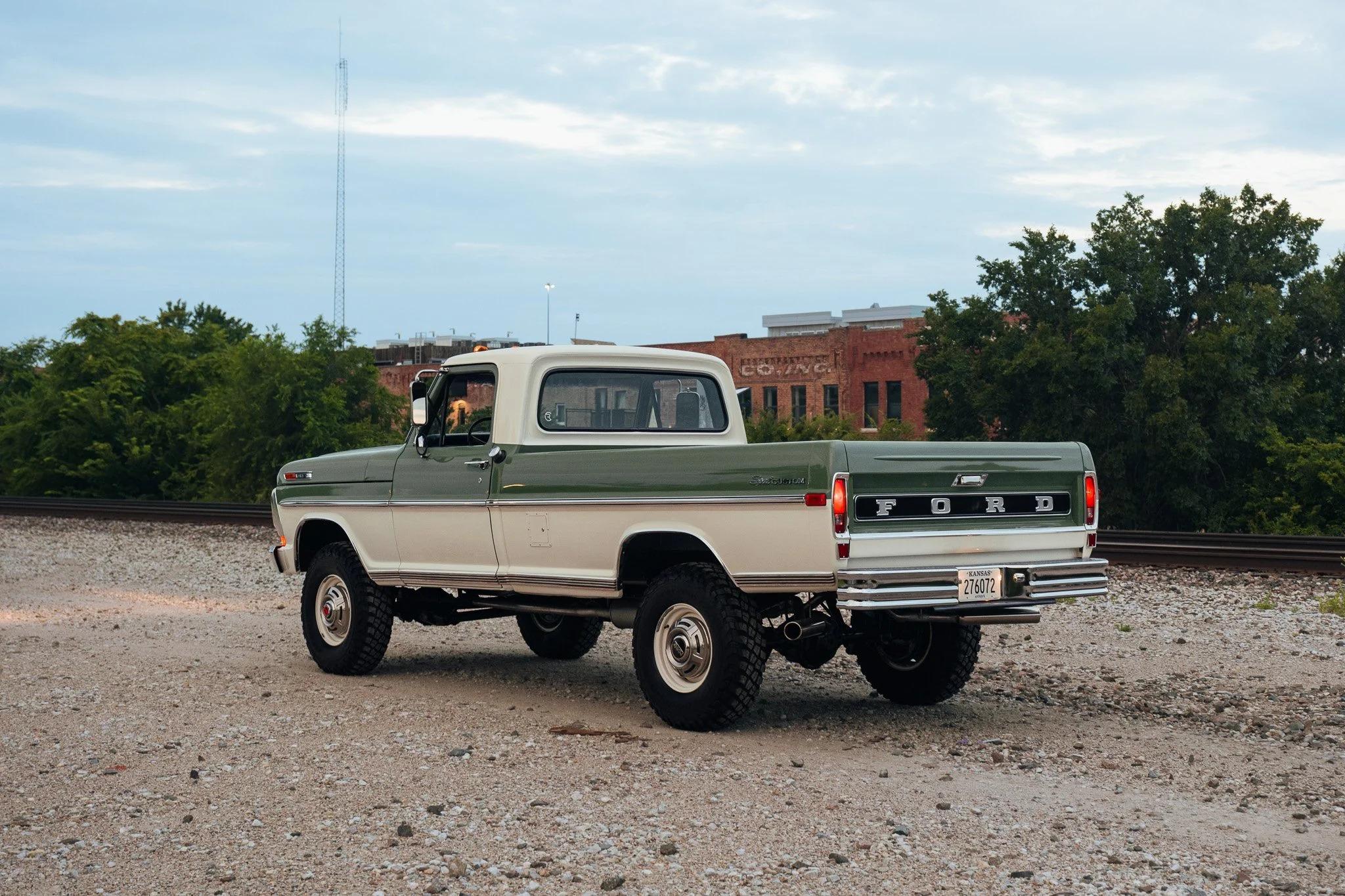 Refurbished 1972 Ford F-250 Highboy