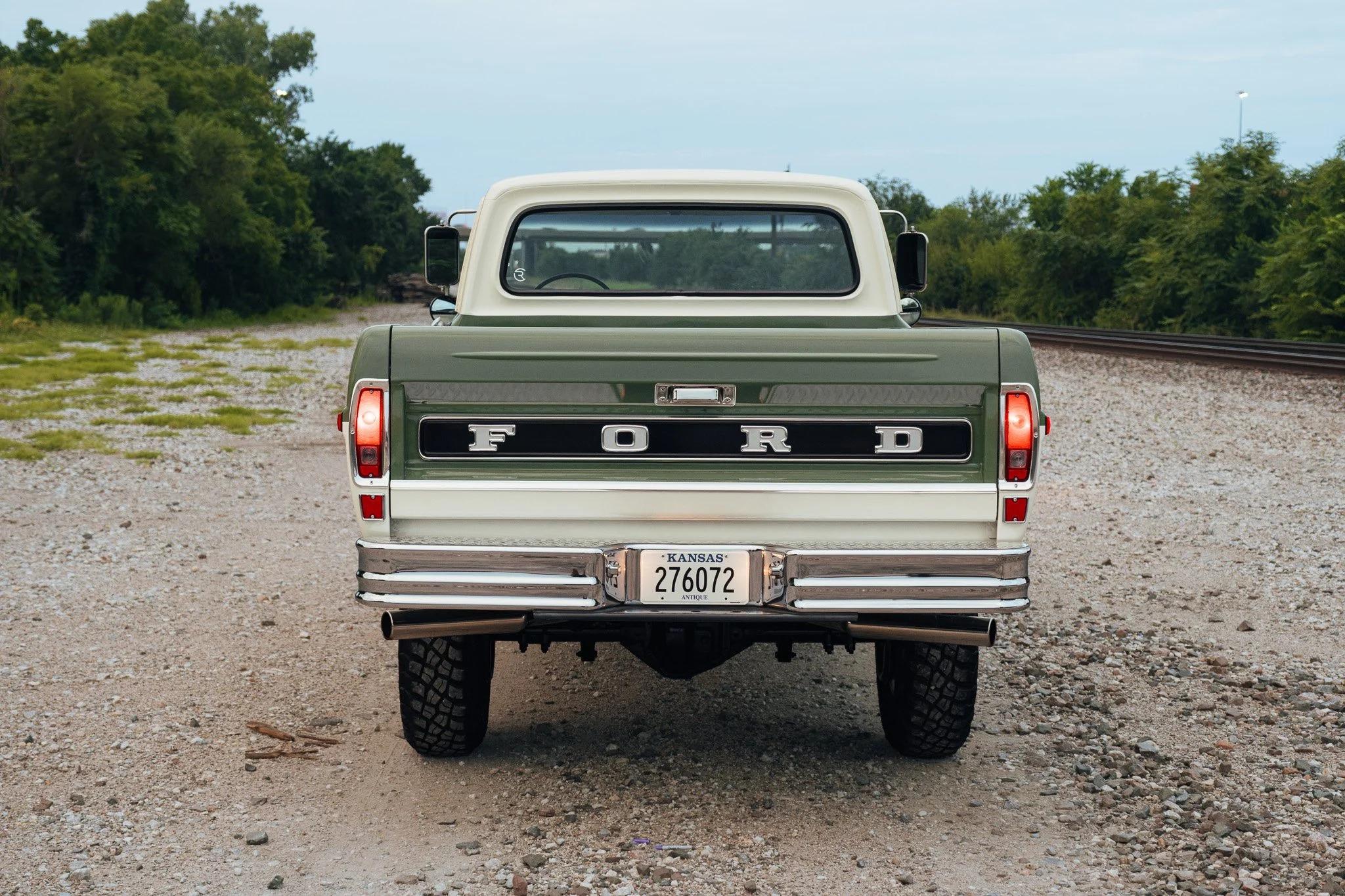 Refurbished 1972 Ford F-250 Highboy