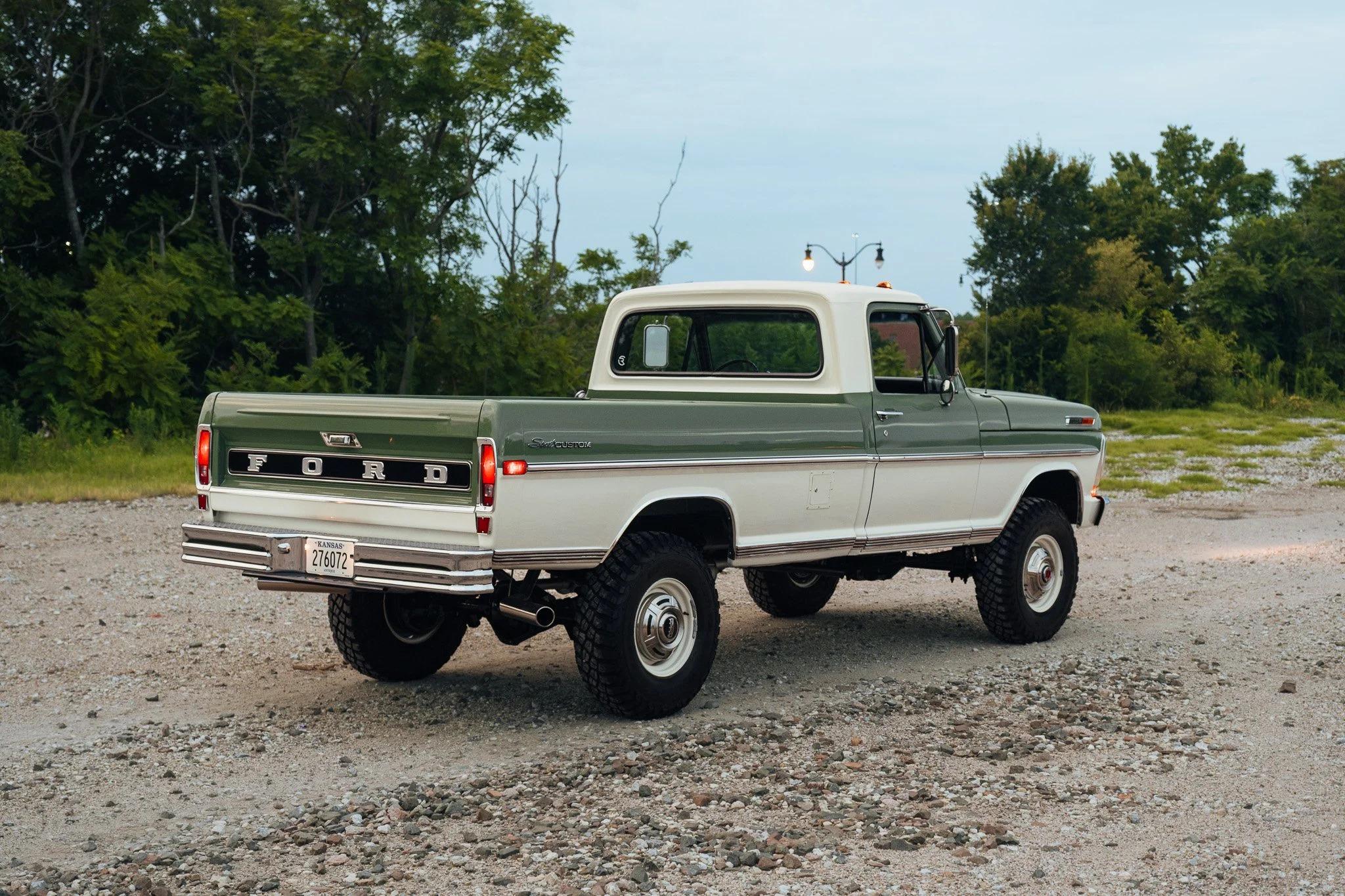 Refurbished 1972 Ford F-250 Highboy