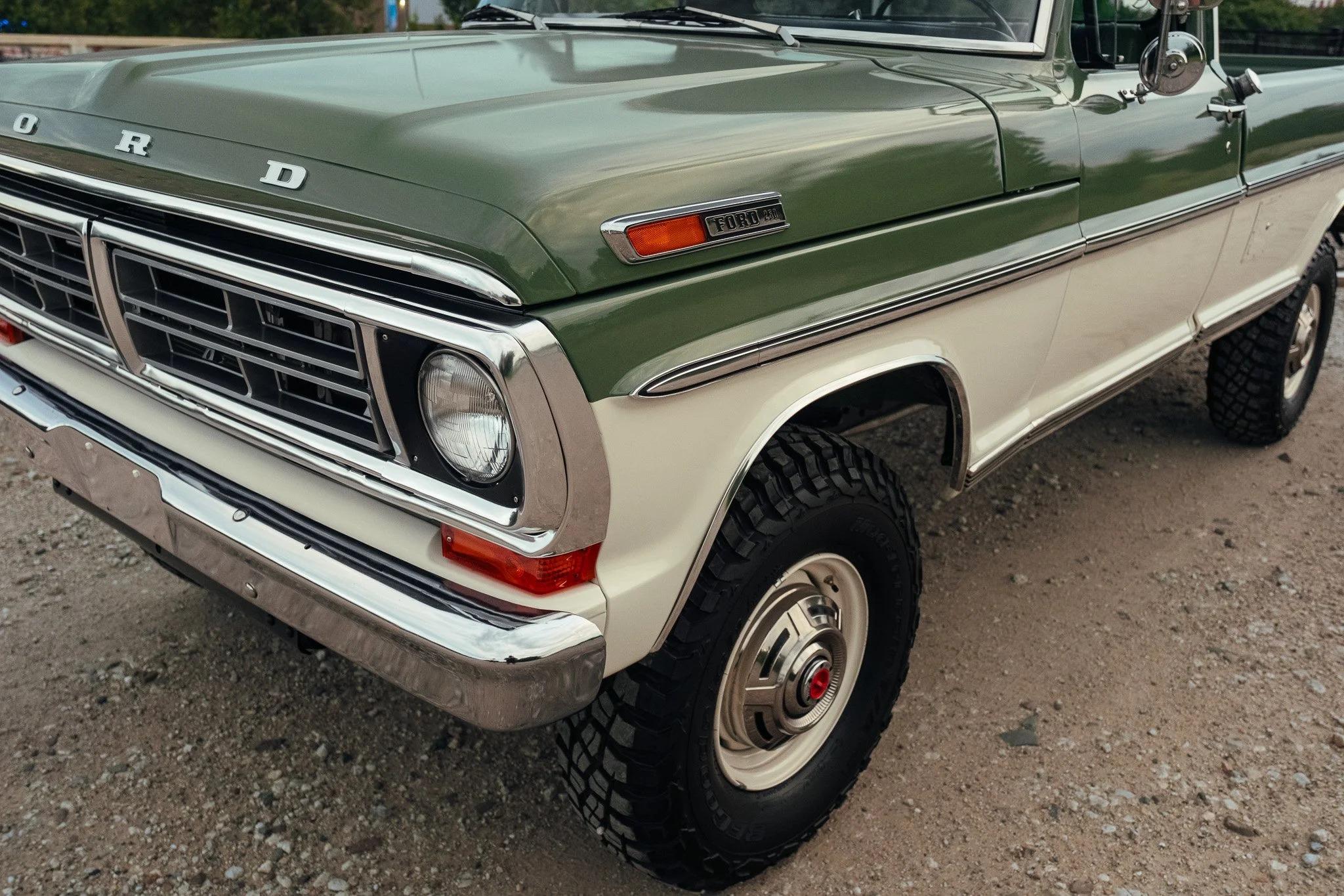 Refurbished 1972 Ford F-250 Highboy