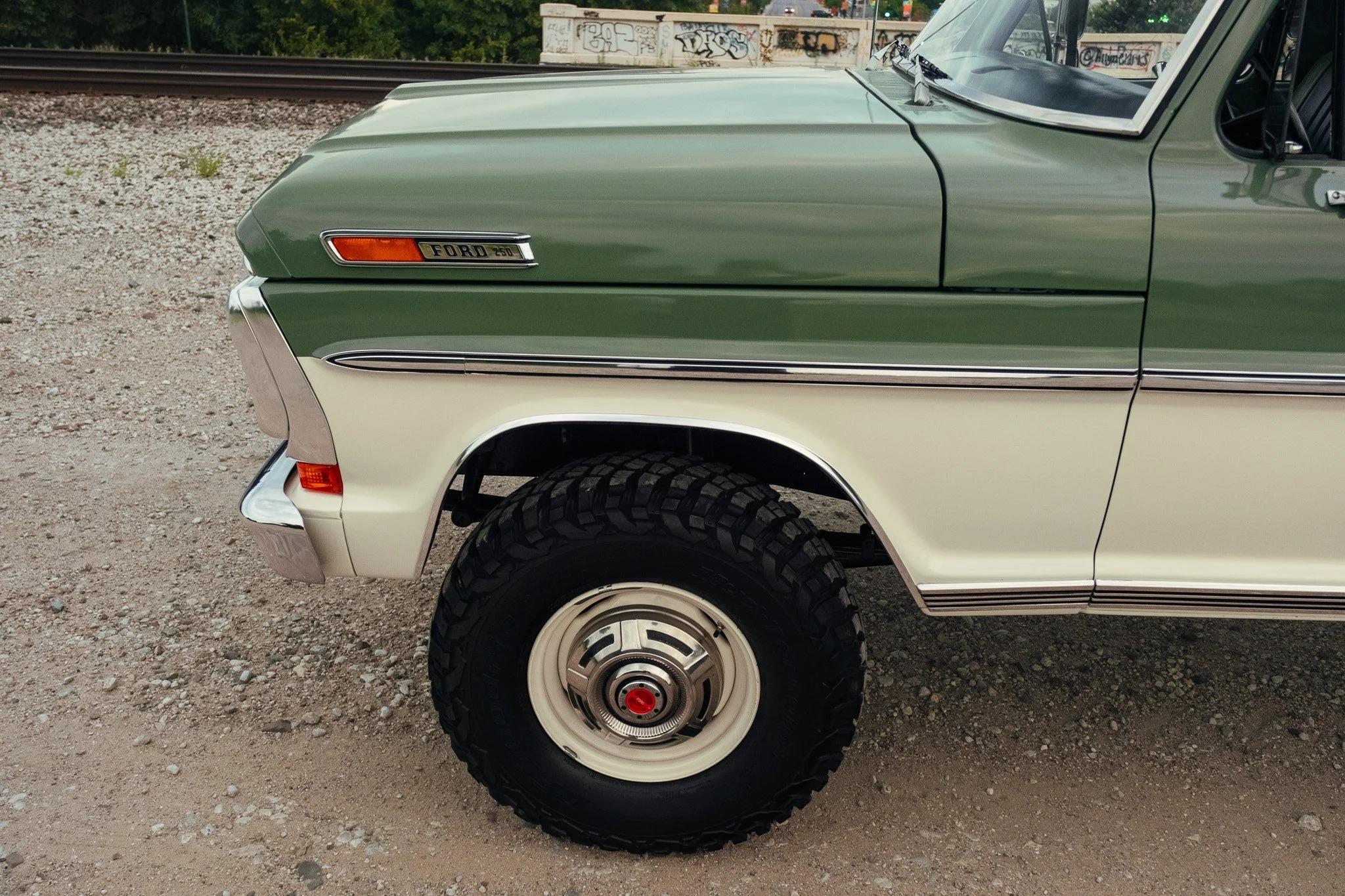 Refurbished 1972 Ford F-250 Highboy