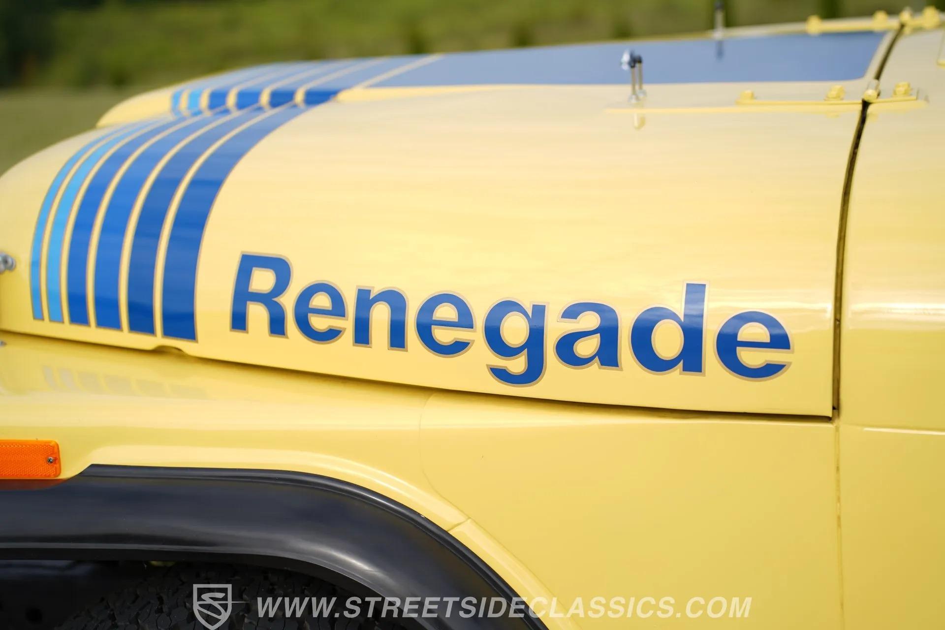1979 Jeep CJ7 Renegade Levi's Edition
