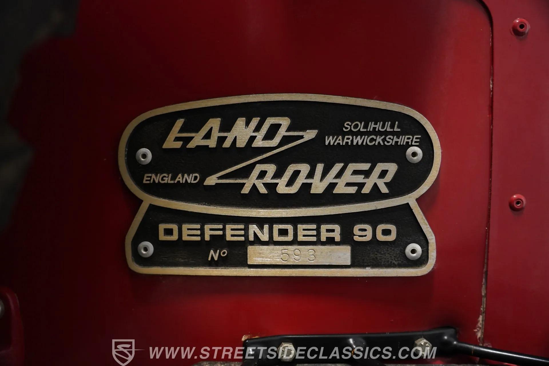 26k-Mile 1994 Land Rover Defender 90 NAS