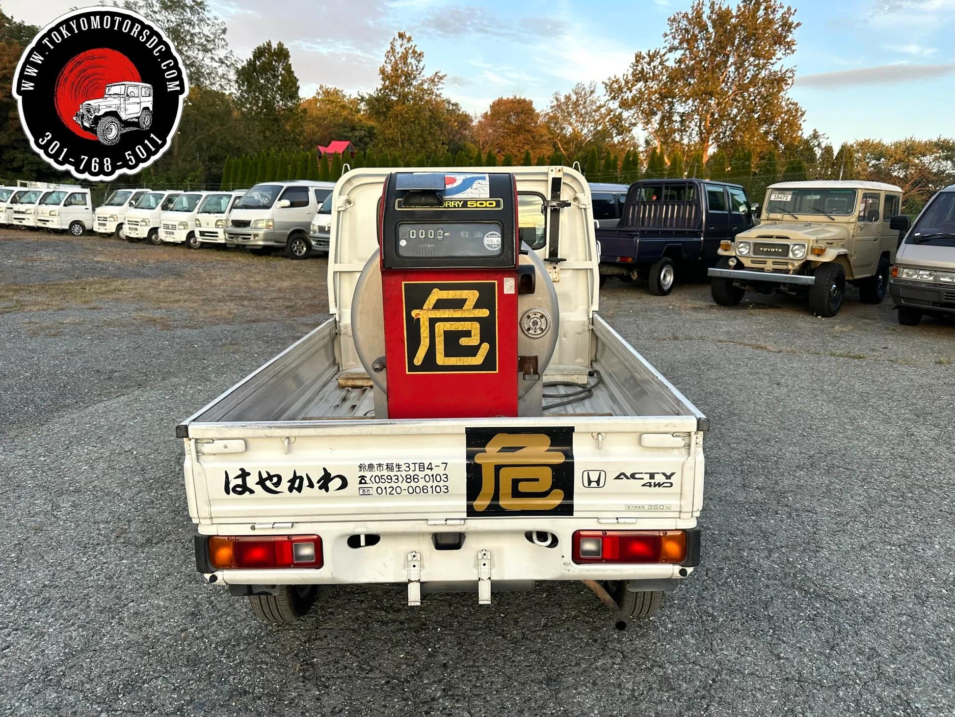 2000 Honda Acty SDX Fuel Tanker - 4