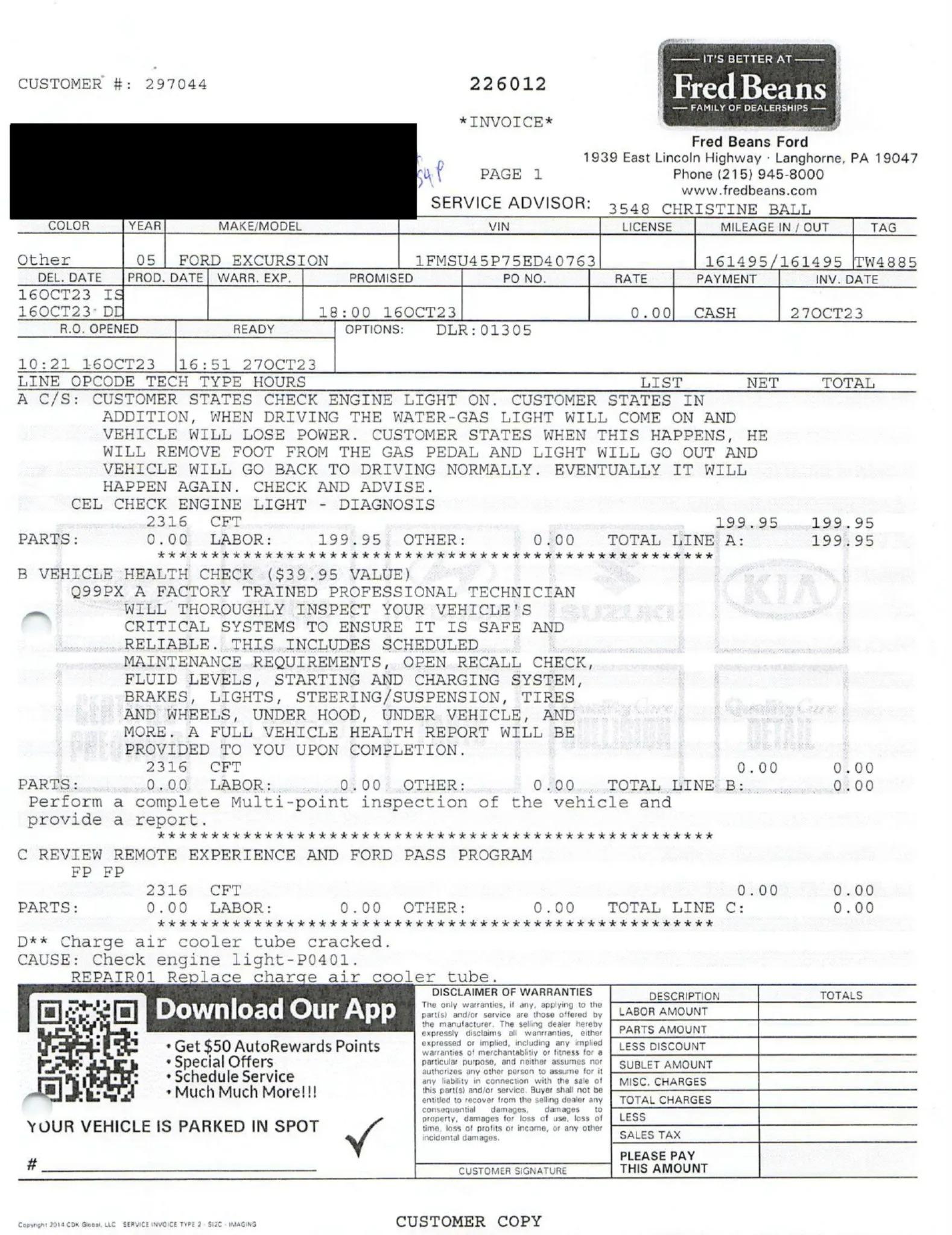 2005 Ford Excursion Eddie Bauer Power Stroke 4×4