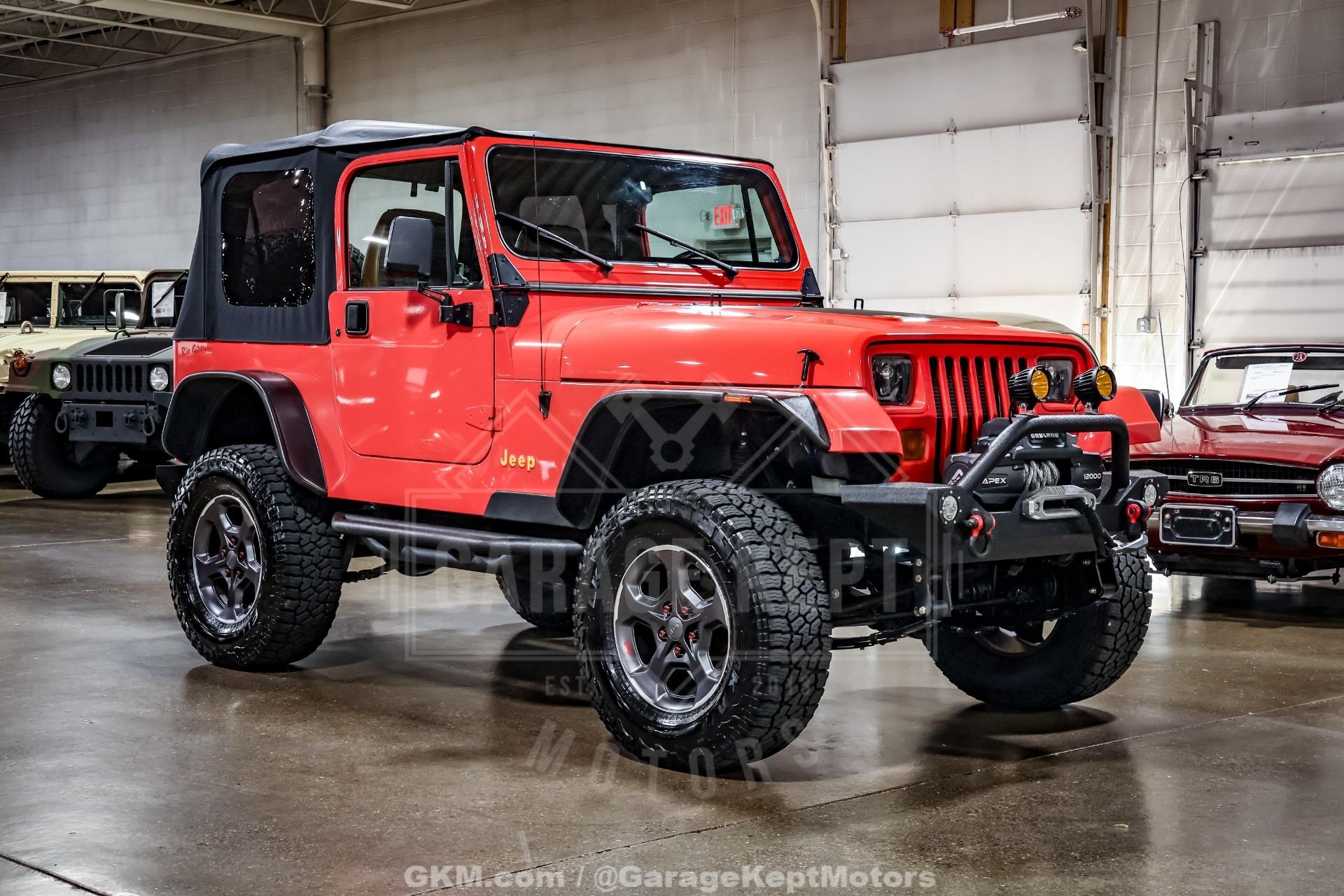 6.0L V8-Powered 1995 Jeep Wrangler Rio Grande